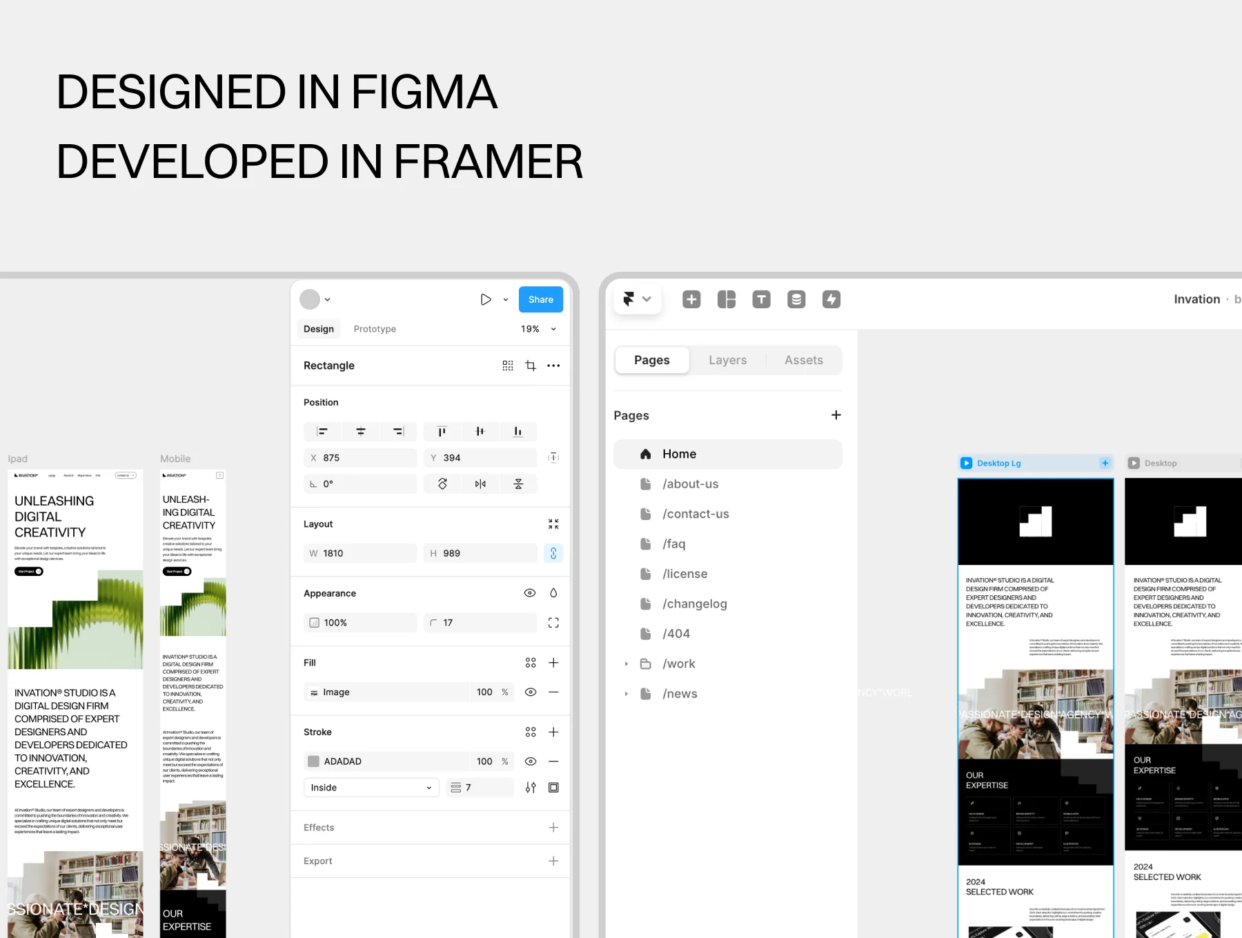 Invation - Digital Agency Framer Template 2