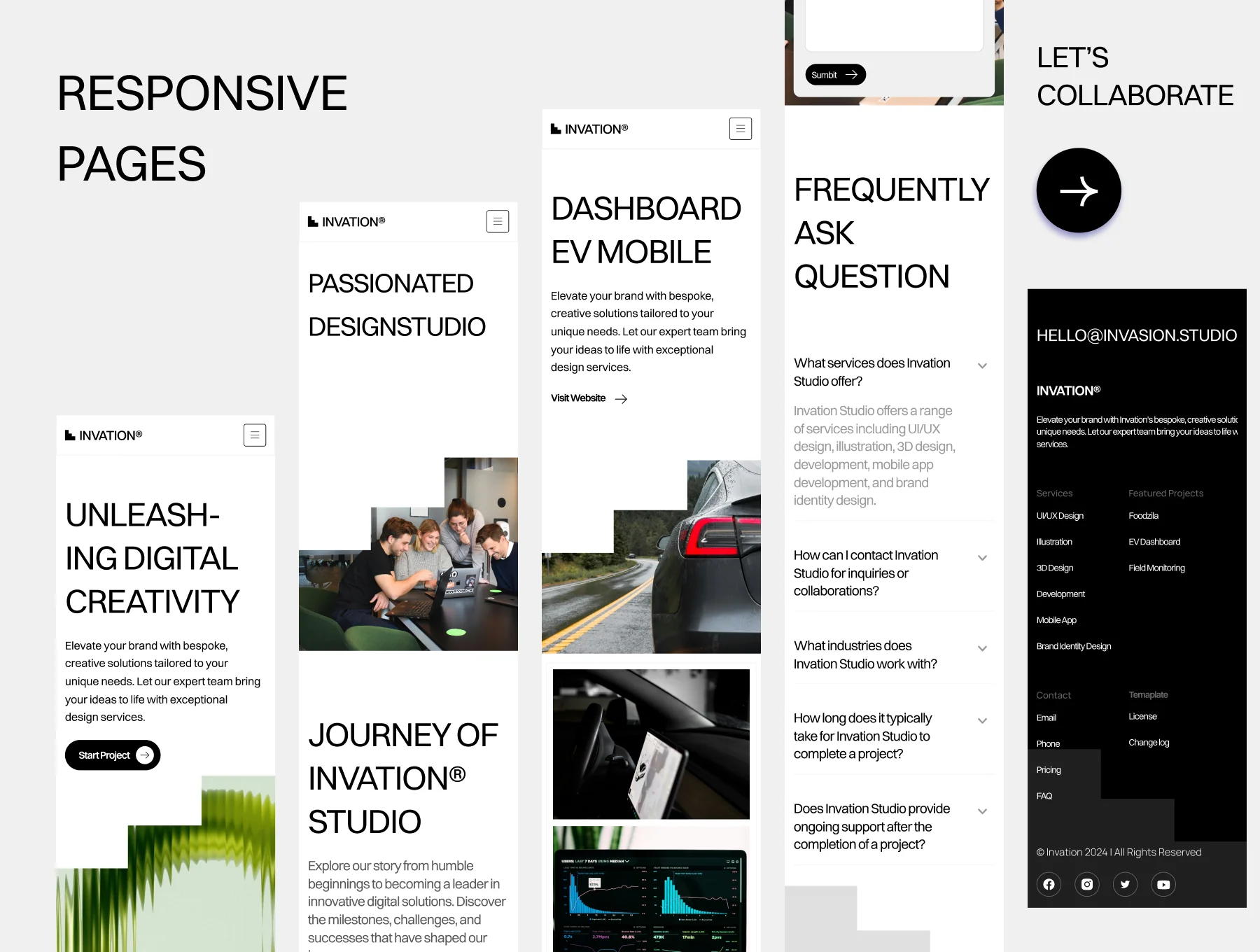 Invation - Digital Agency Framer Template 4