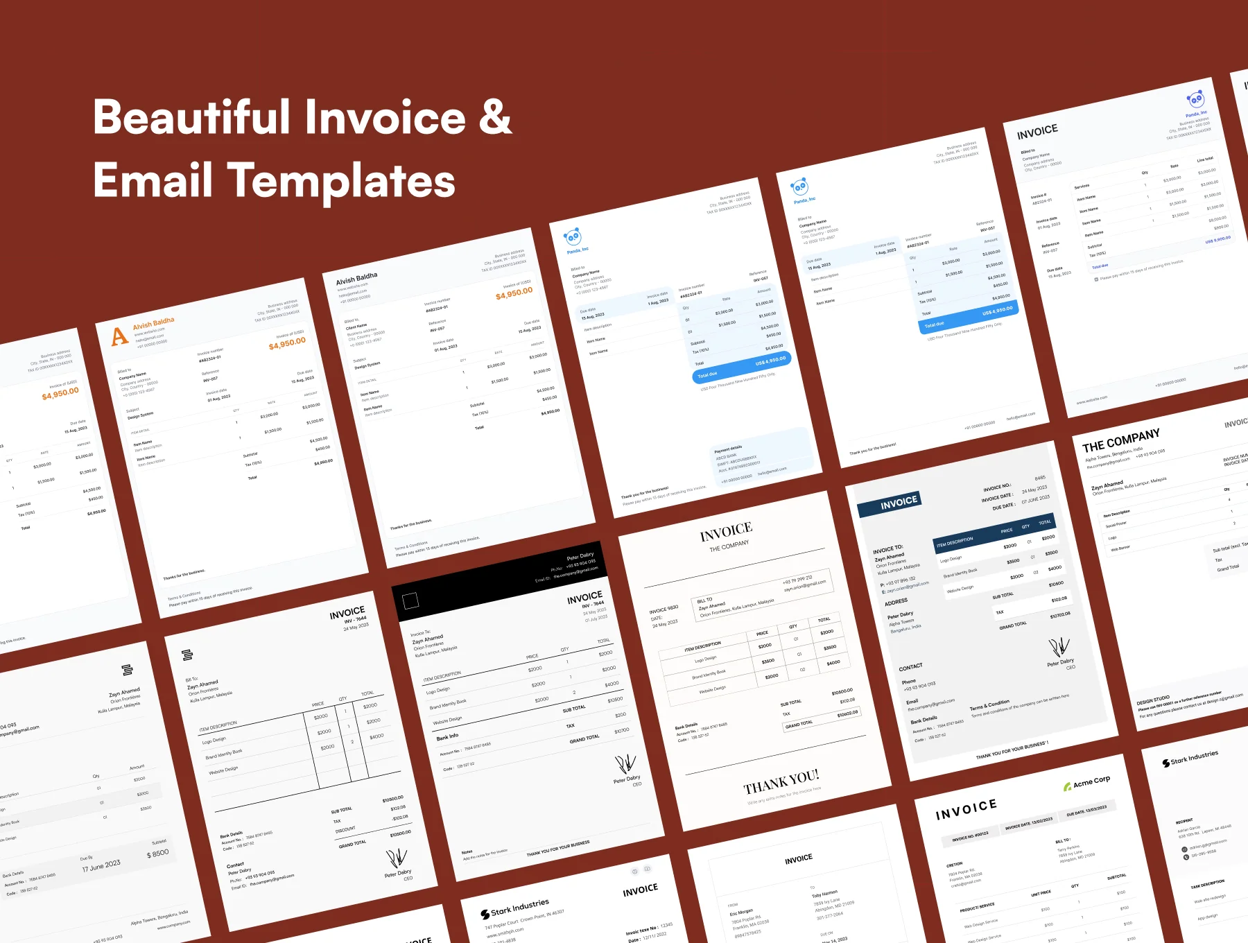 Inventix – Invoice Management Mobile App UI Kit (50+ Screens, 50+ Templates) – Figma 5