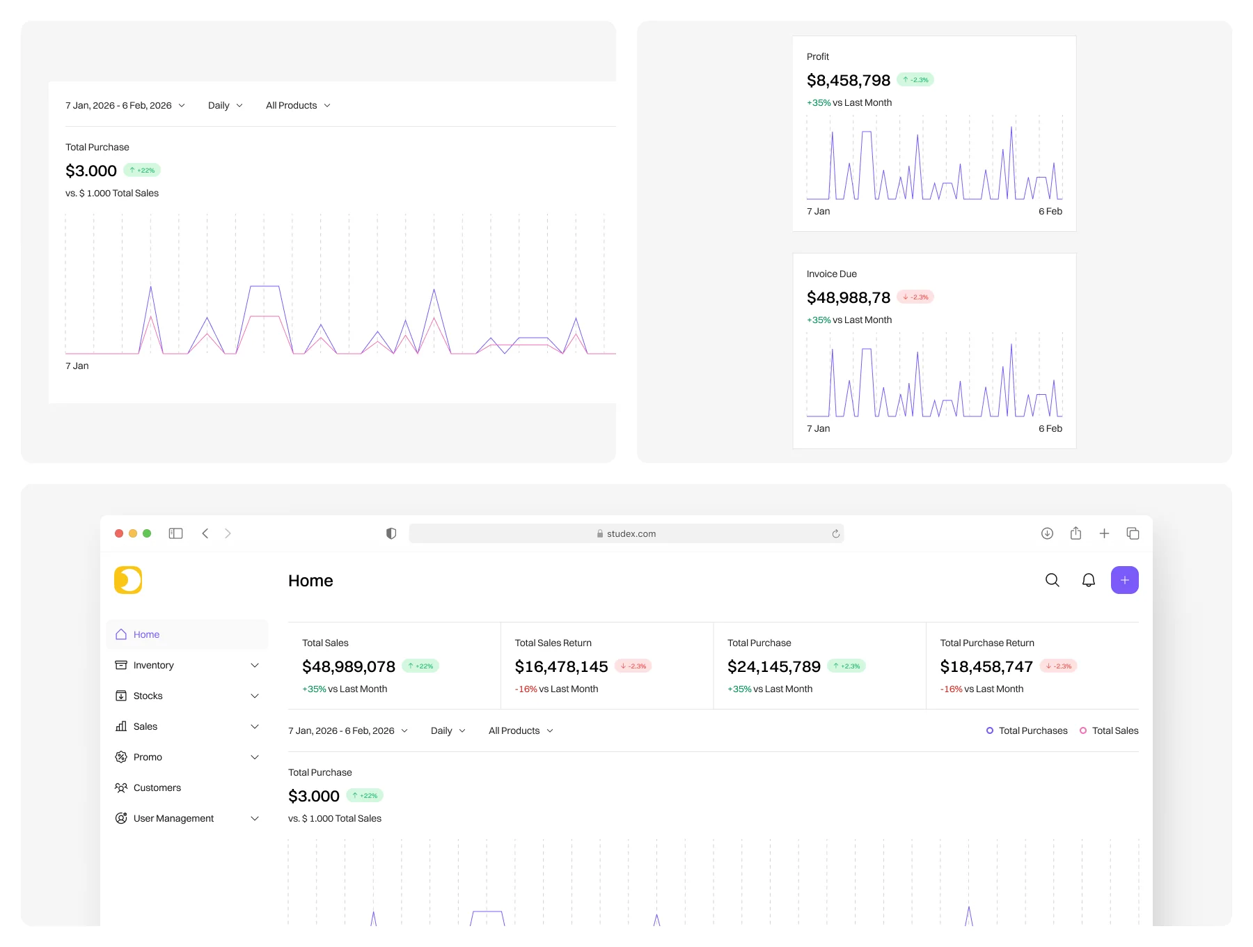 Inventor Inventory Management UI Kit 2