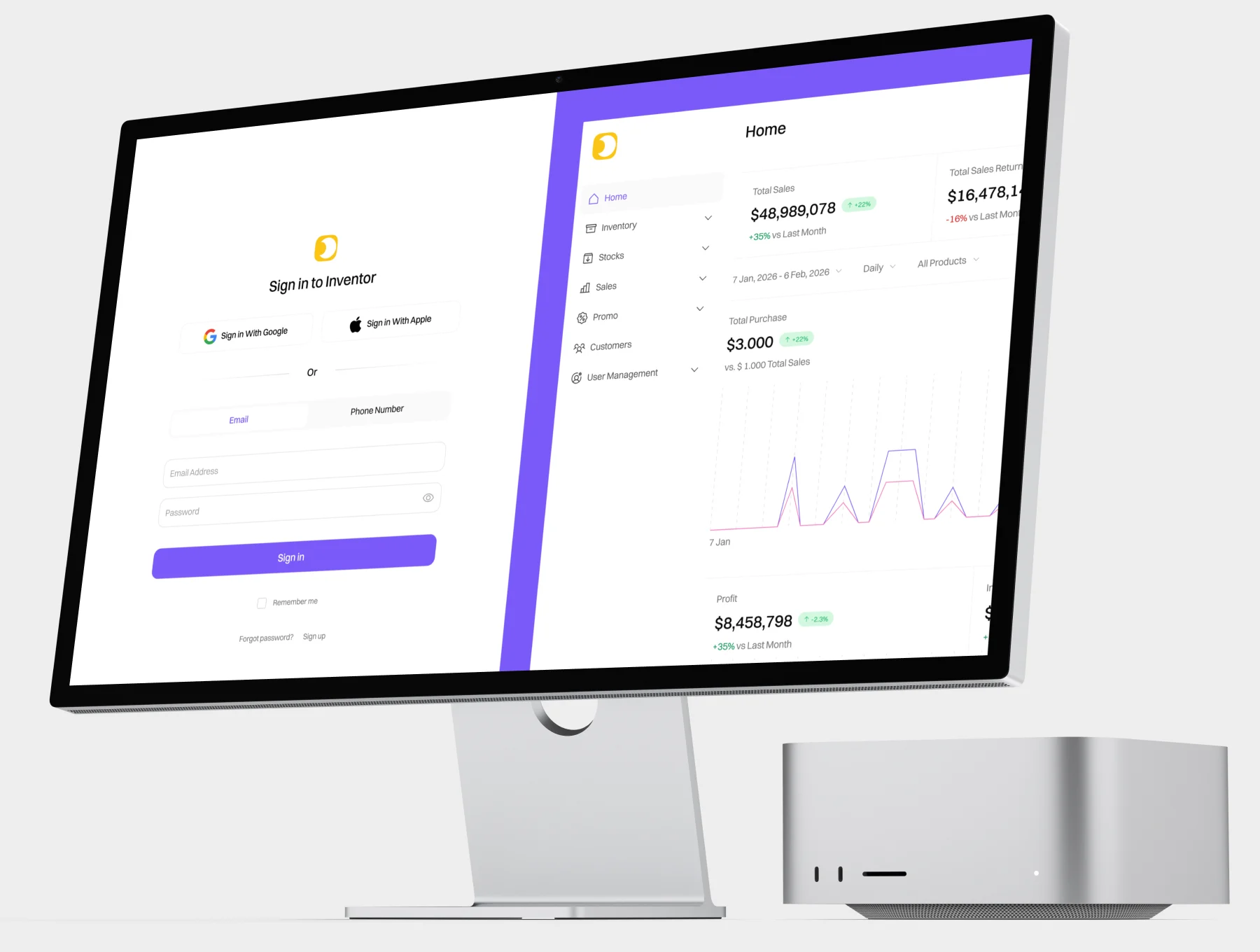 Inventor Inventory Management UI Kit 6
