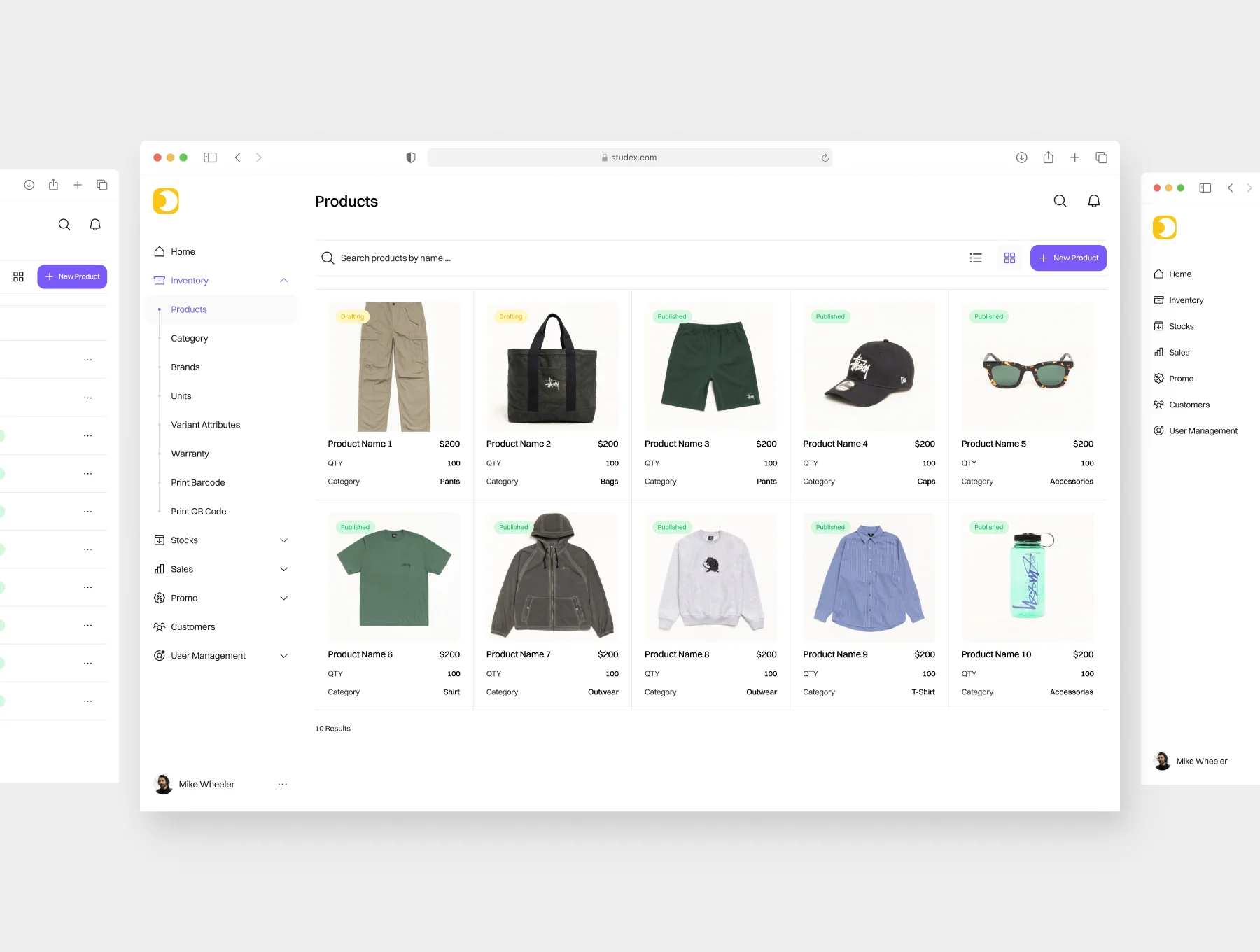 Inventor Inventory Management UI Kit 7