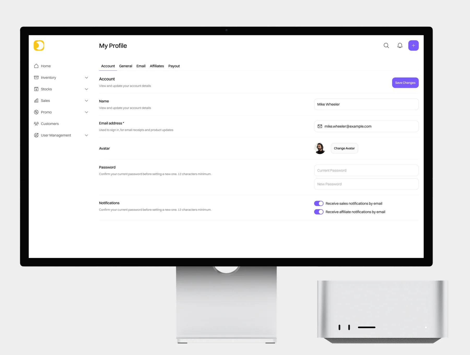 Inventor Inventory Management UI Kit 8