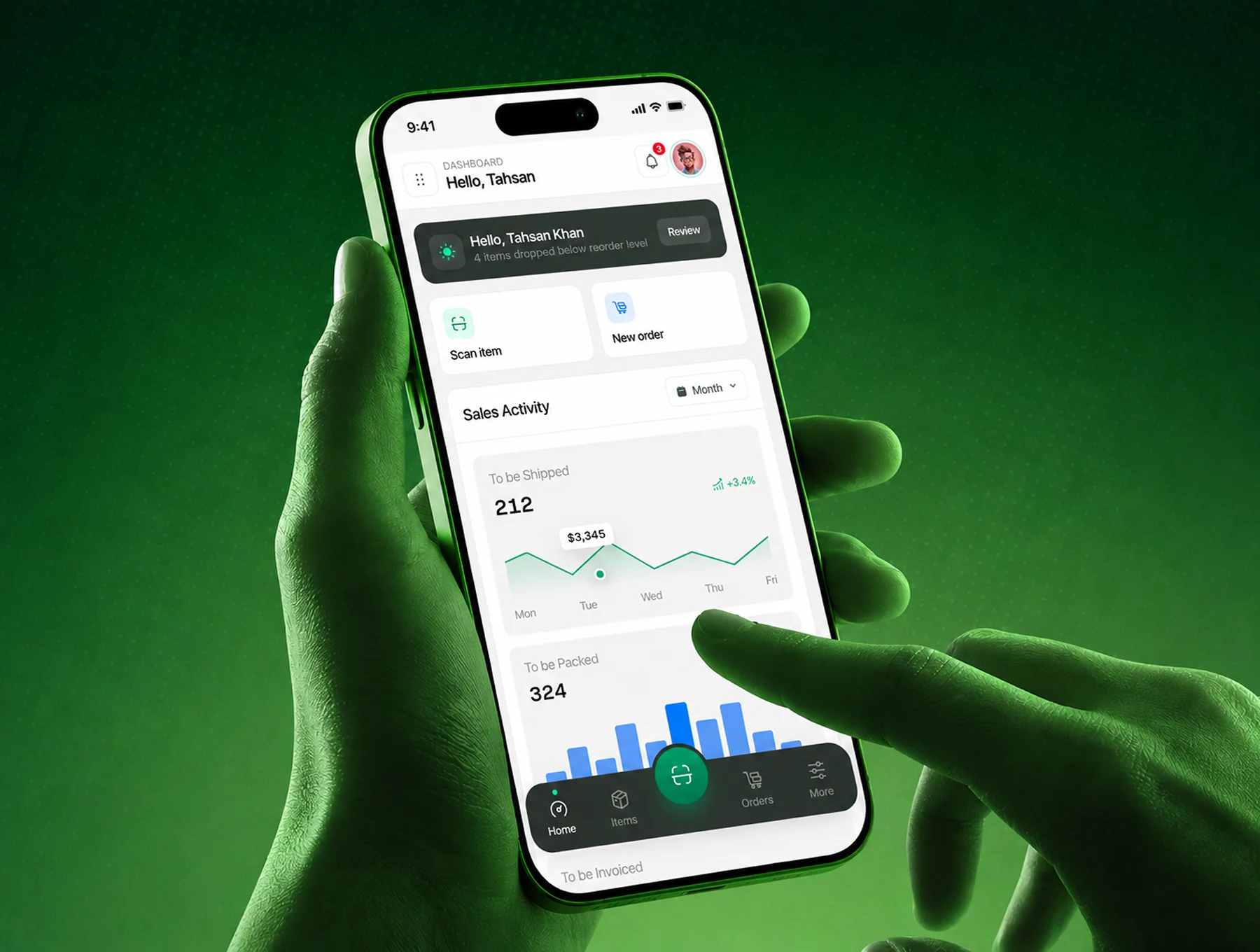 Inventory Management Mobile App Design 5