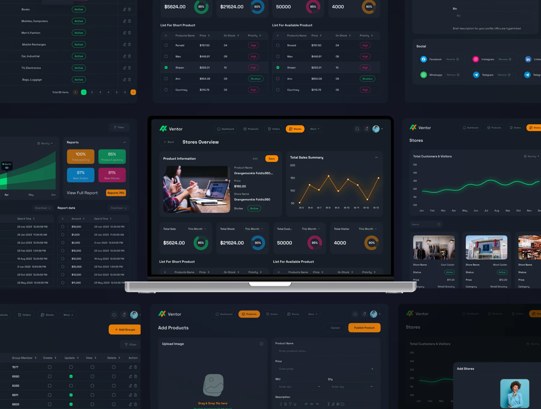 Inventory Management Web App UI Kit 6