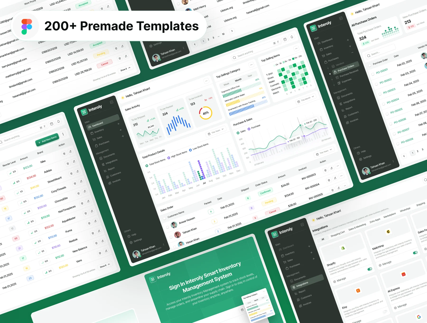 Inventory Management Web & Mobile App UI Kit 3