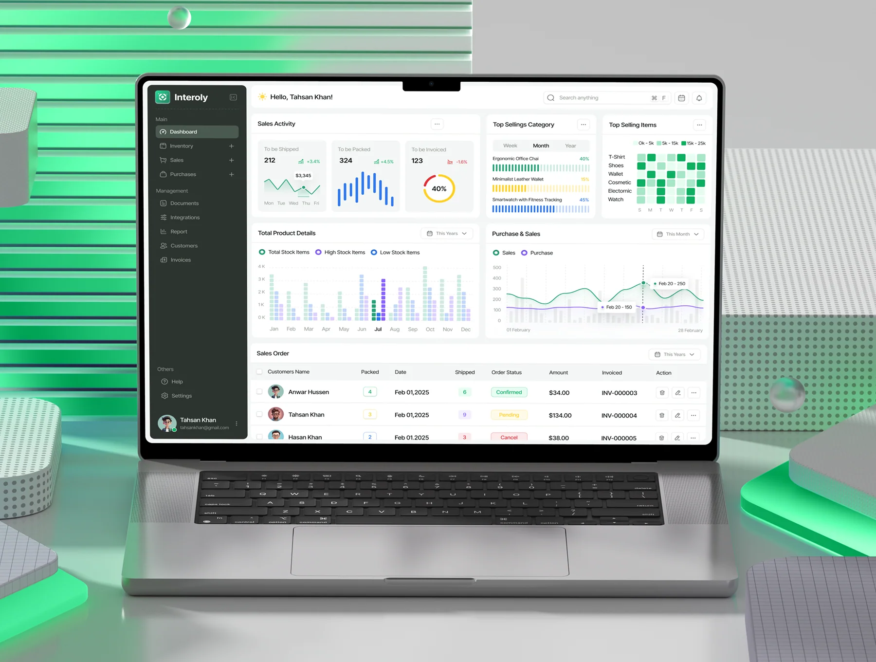Inventory Management Web & Mobile App UI Kit 6