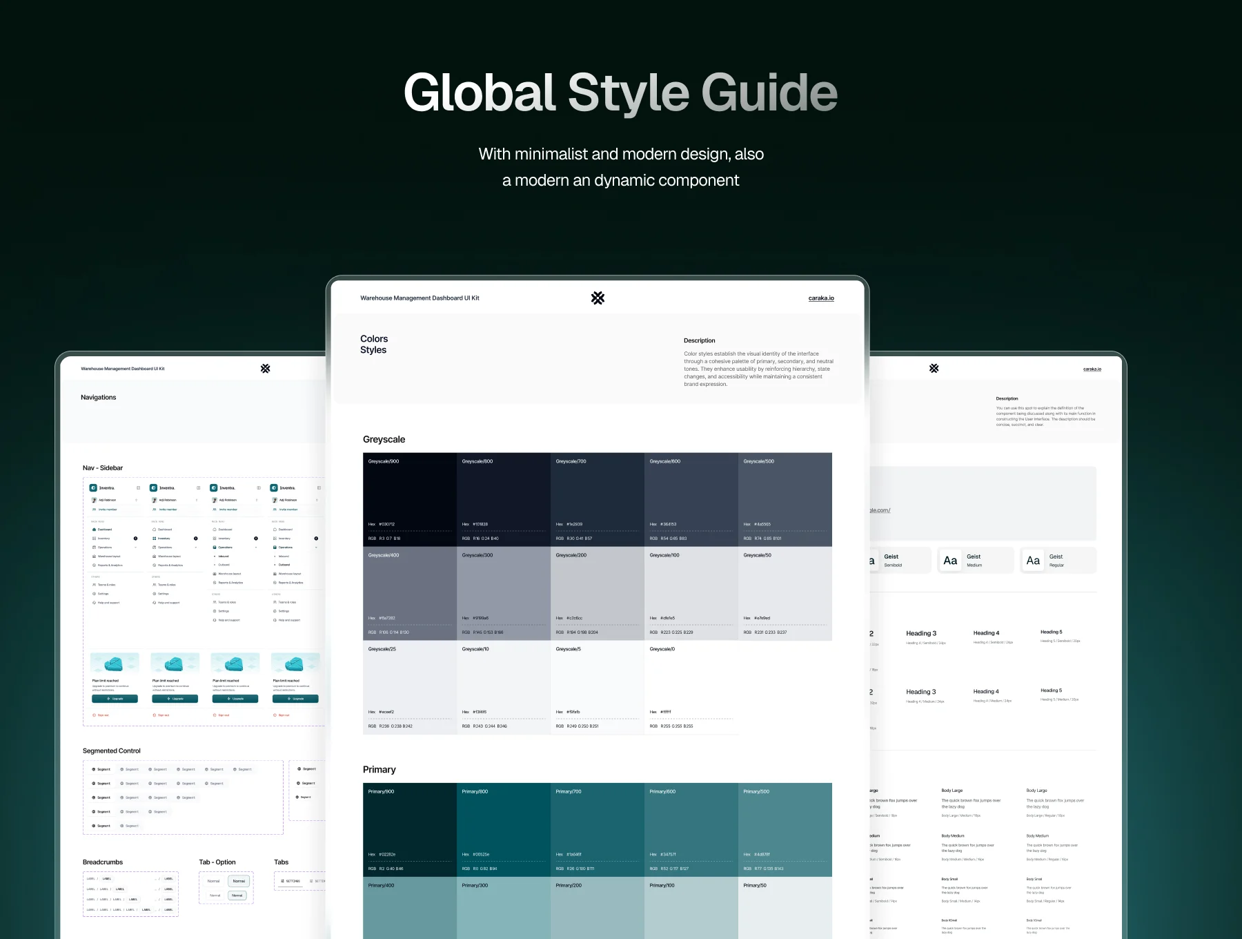 Inventra - Warehouse Dashboard UI Kit. 2