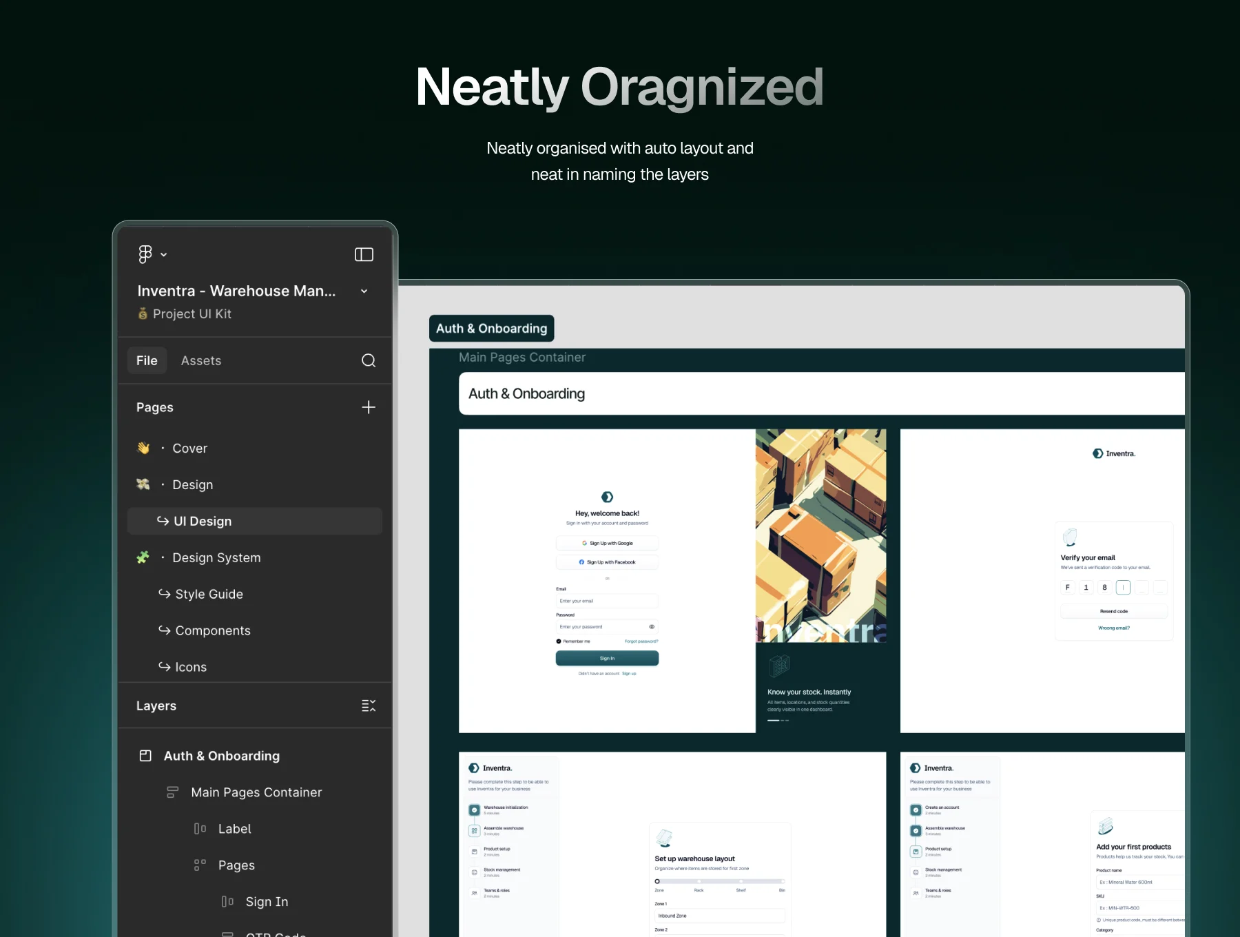 Inventra - Warehouse Dashboard UI Kit. 3