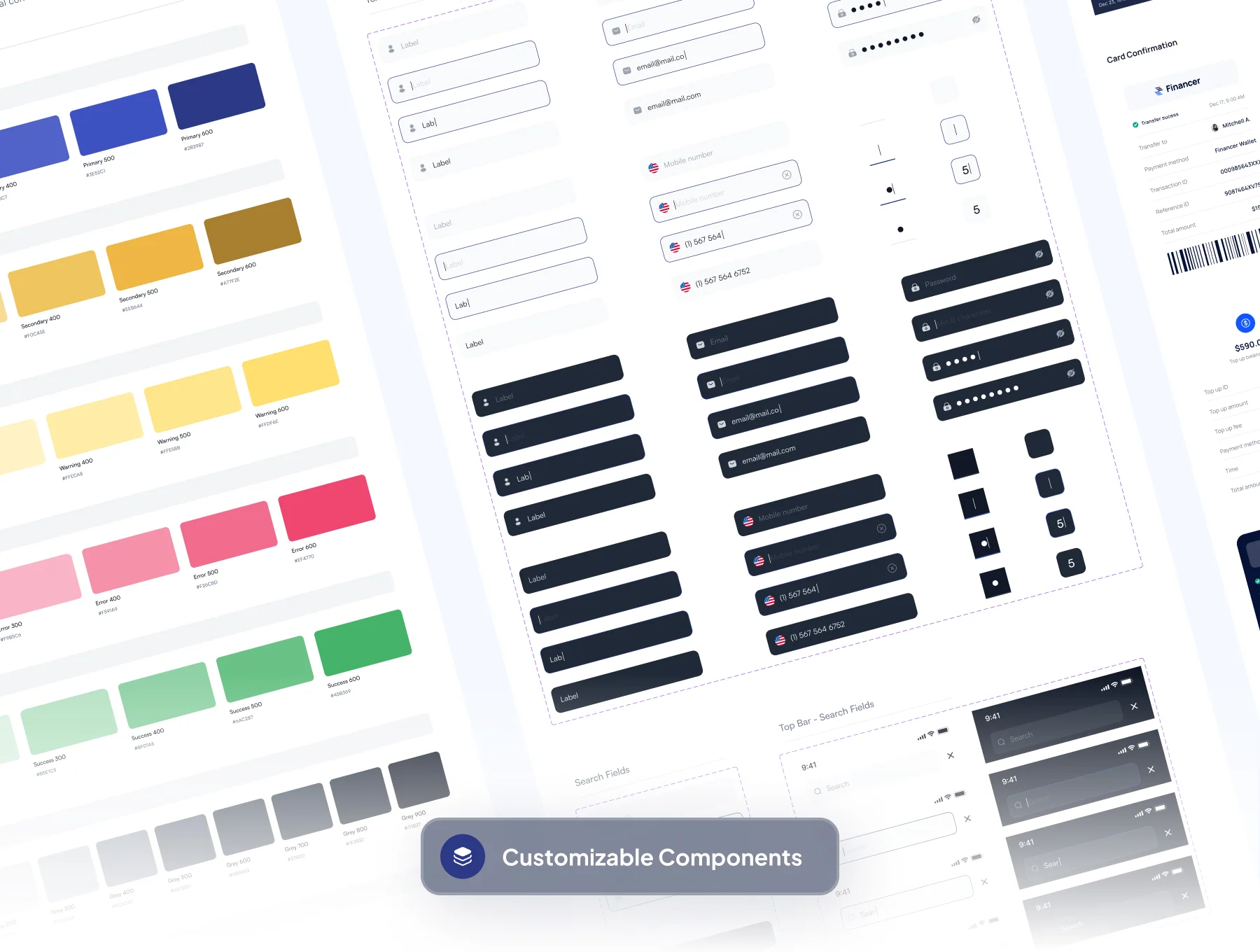 InvestIQ -  Investment & Stock Mobile App UI Kit 4