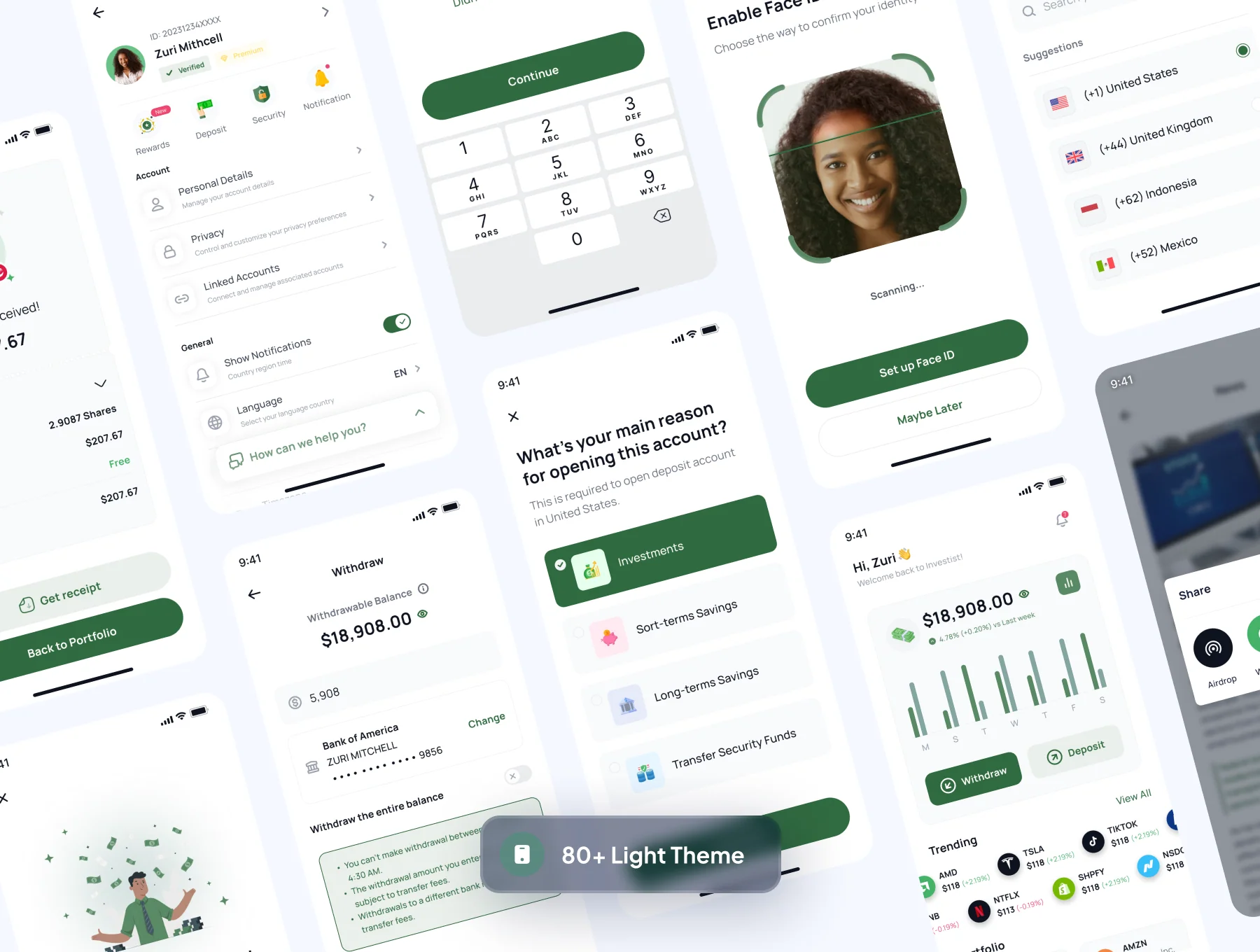 Investist - Stock Investment App UI Kit 5