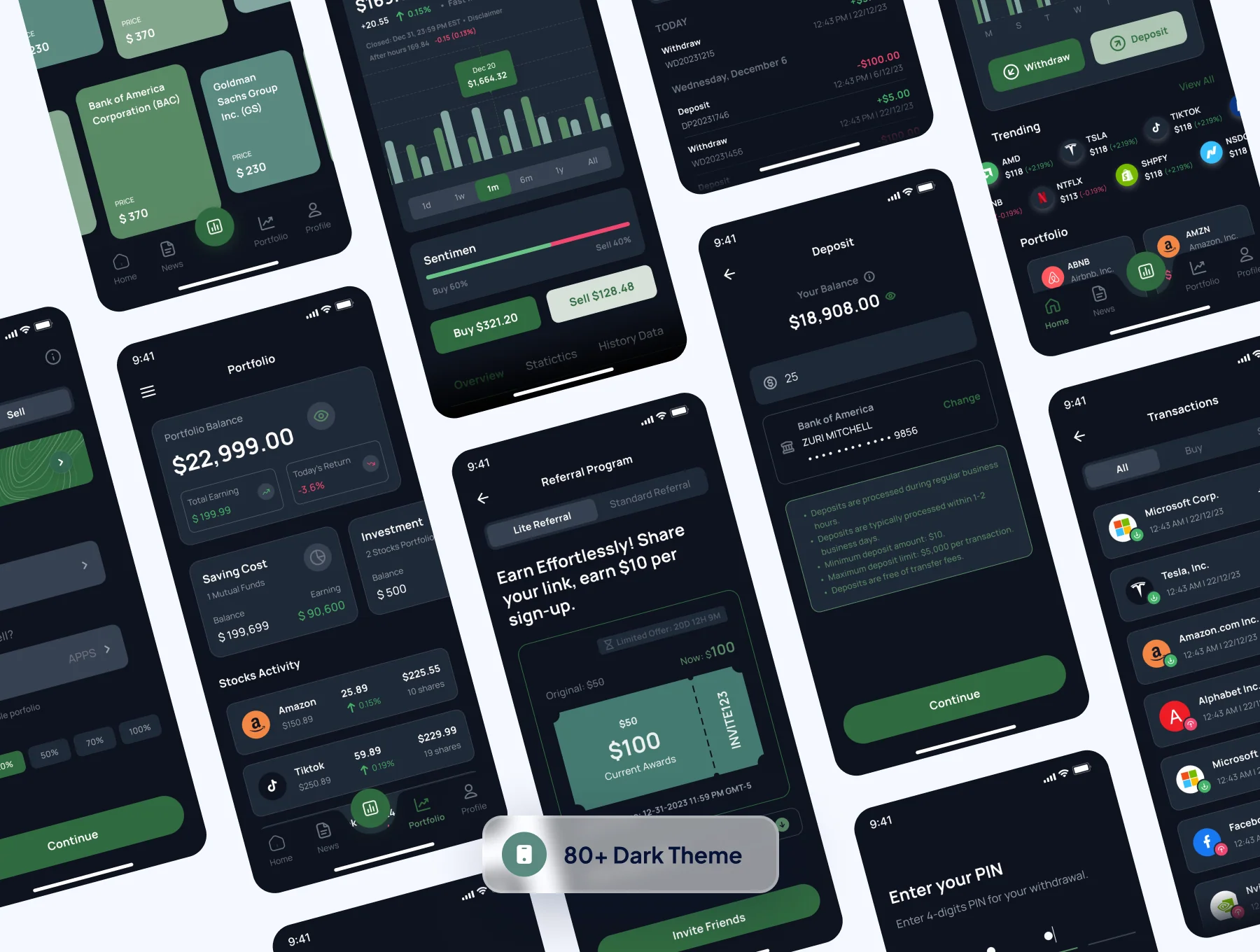 Investist - Stock Investment App UI Kit 6
