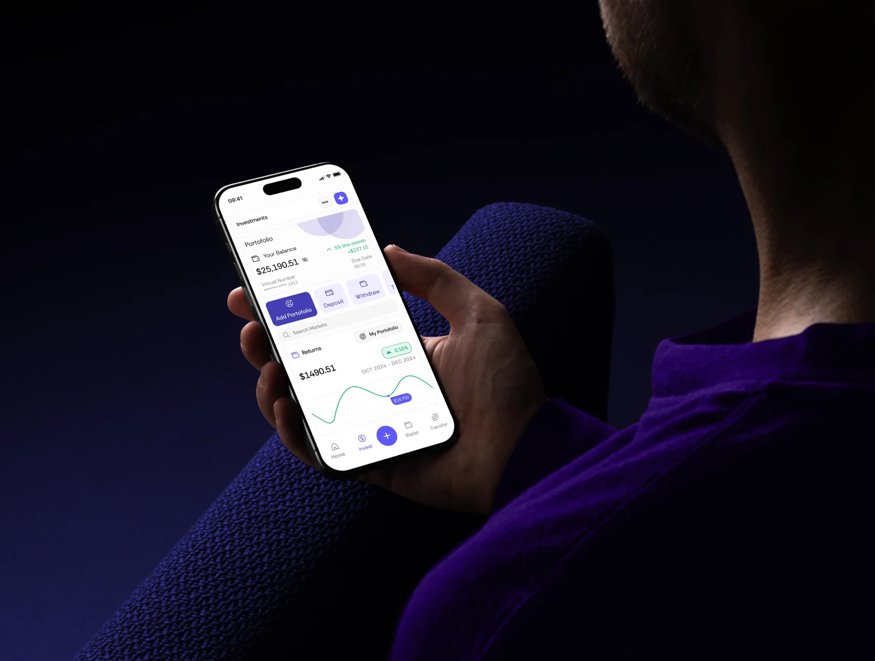 Investly - Investment Mobile App UI Kit 7