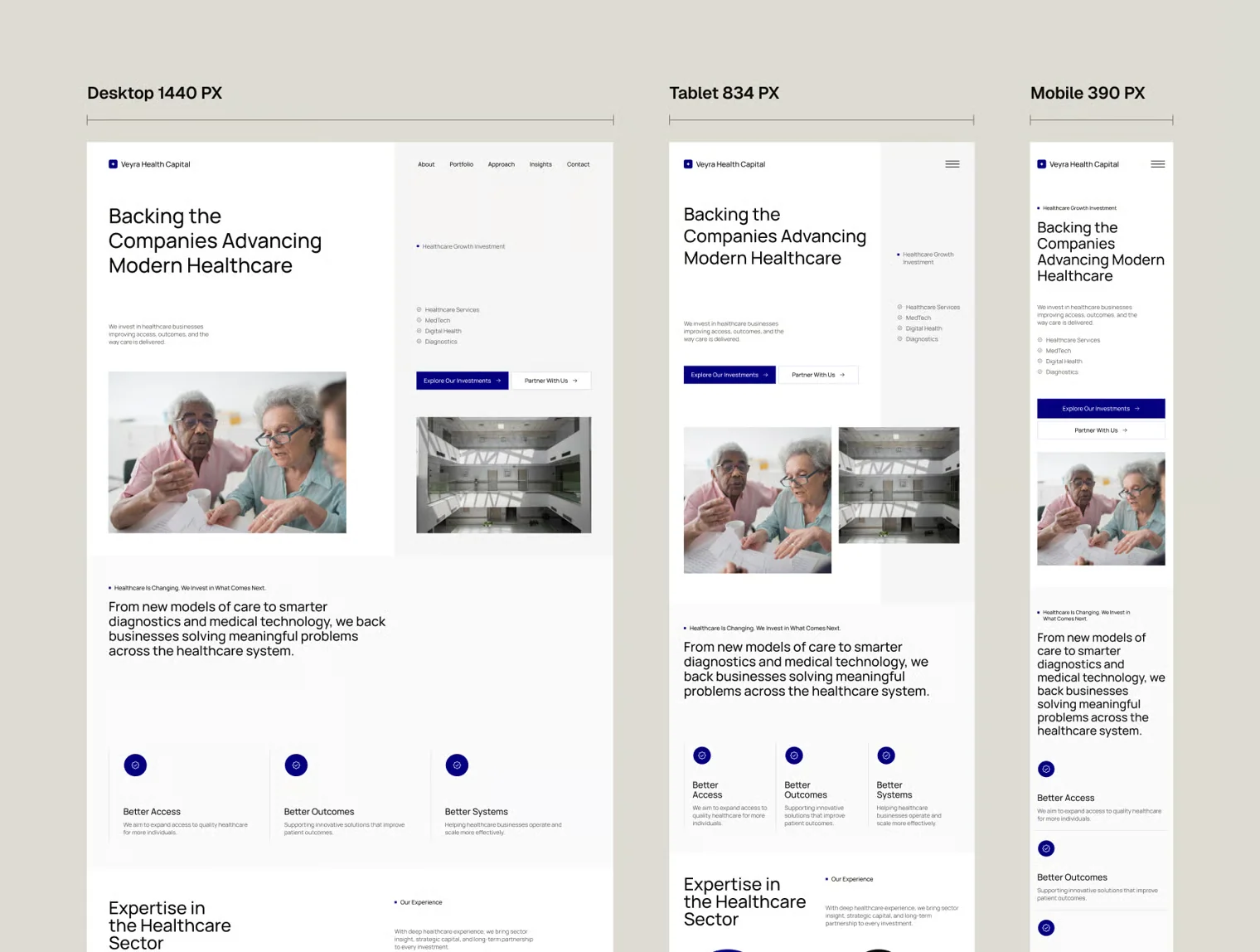 Investment Landing Page UI Kit 3