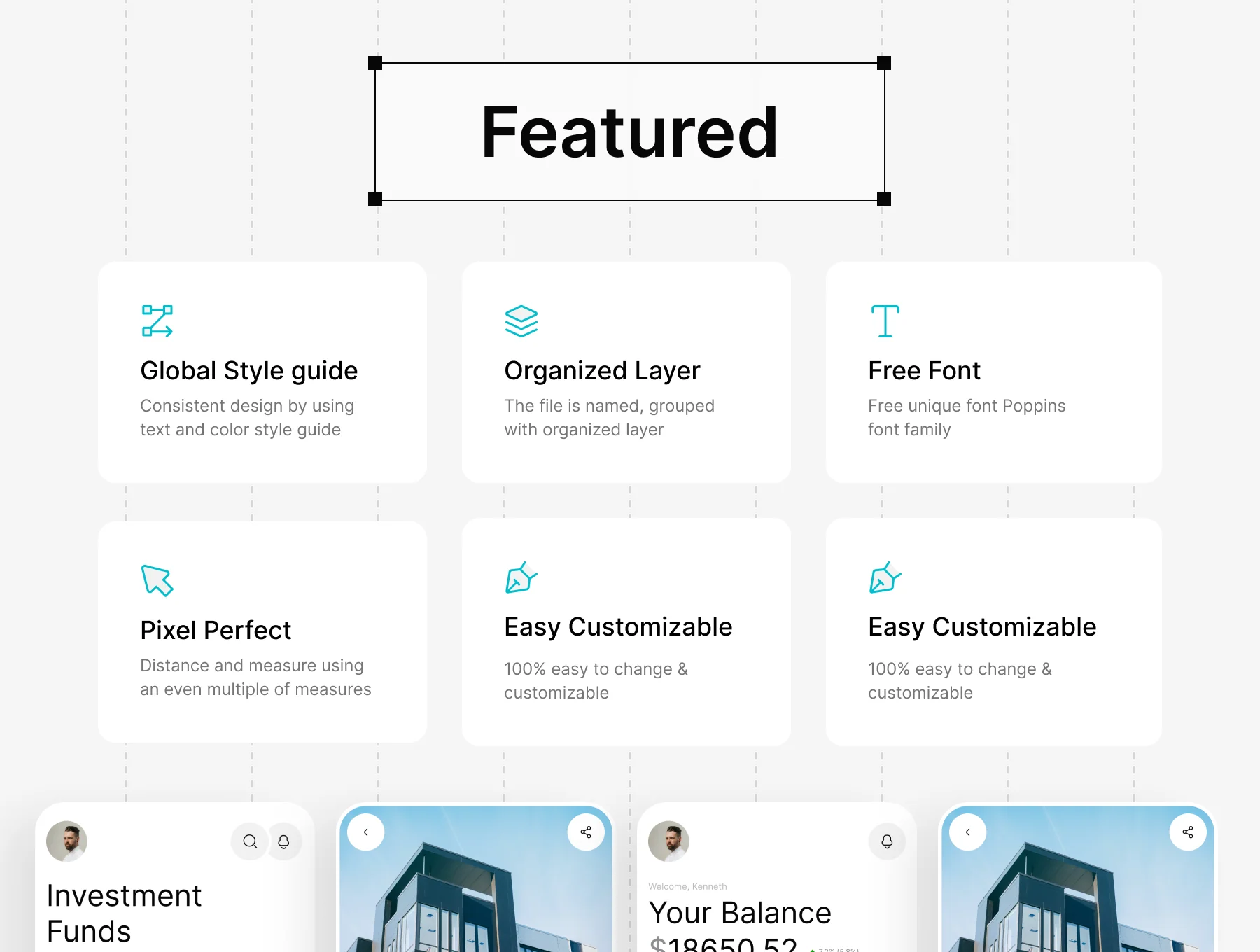 Investnest: Real Estate Property Investment Online Marketplace App UI Kit 2