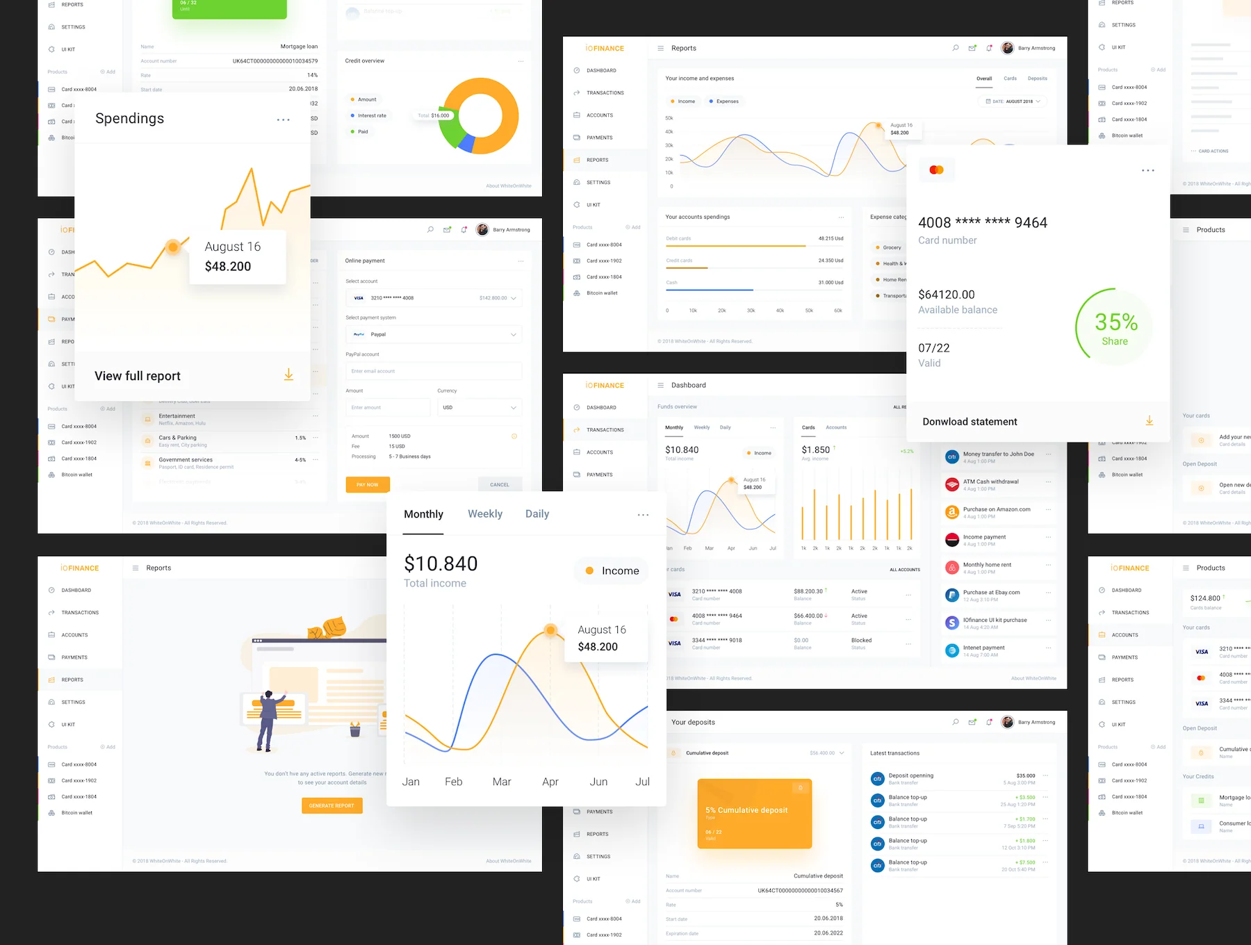 IOFINANCE FinTech UI Kit 10