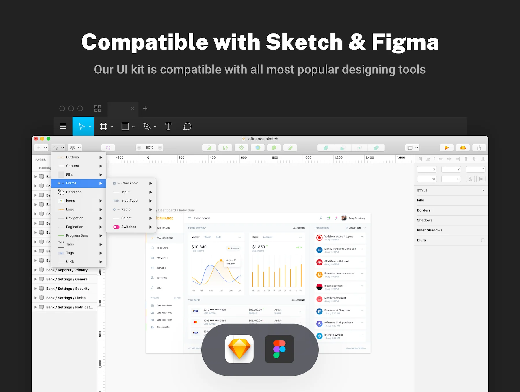IOFINANCE FinTech UI Kit 5