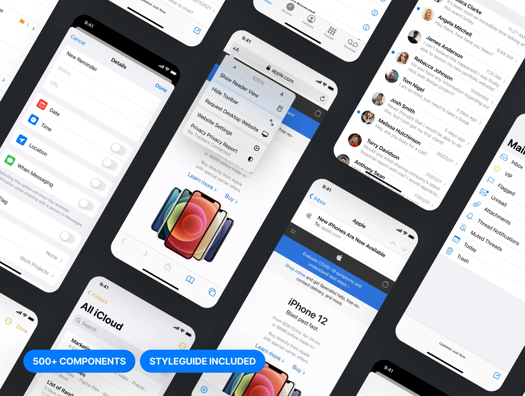 iOS 14 UI Kit 3