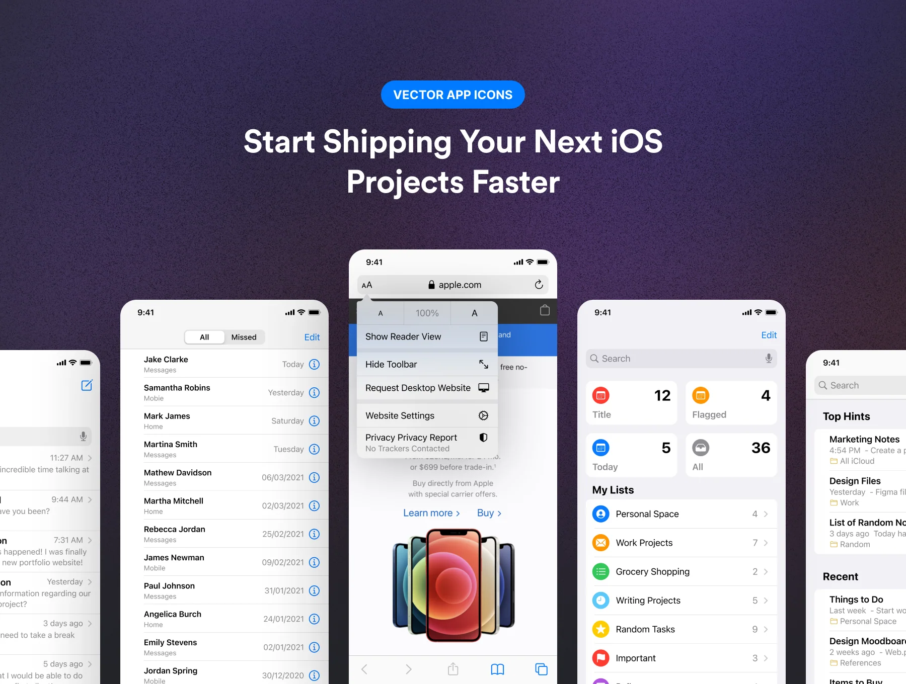 iOS 14 UI Kit 6