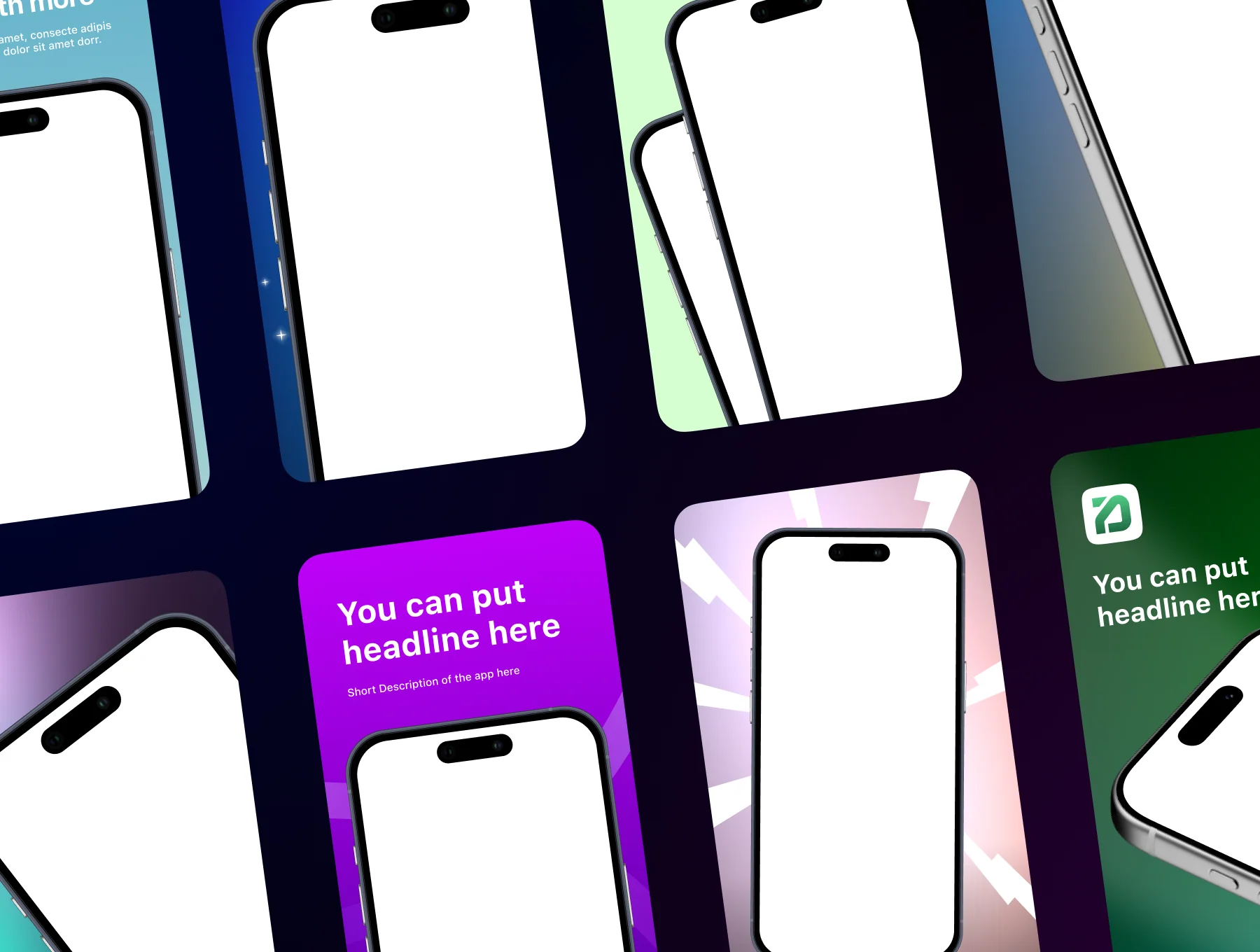 iOS App Store Screenshot Kit – 20+ Templates 3
