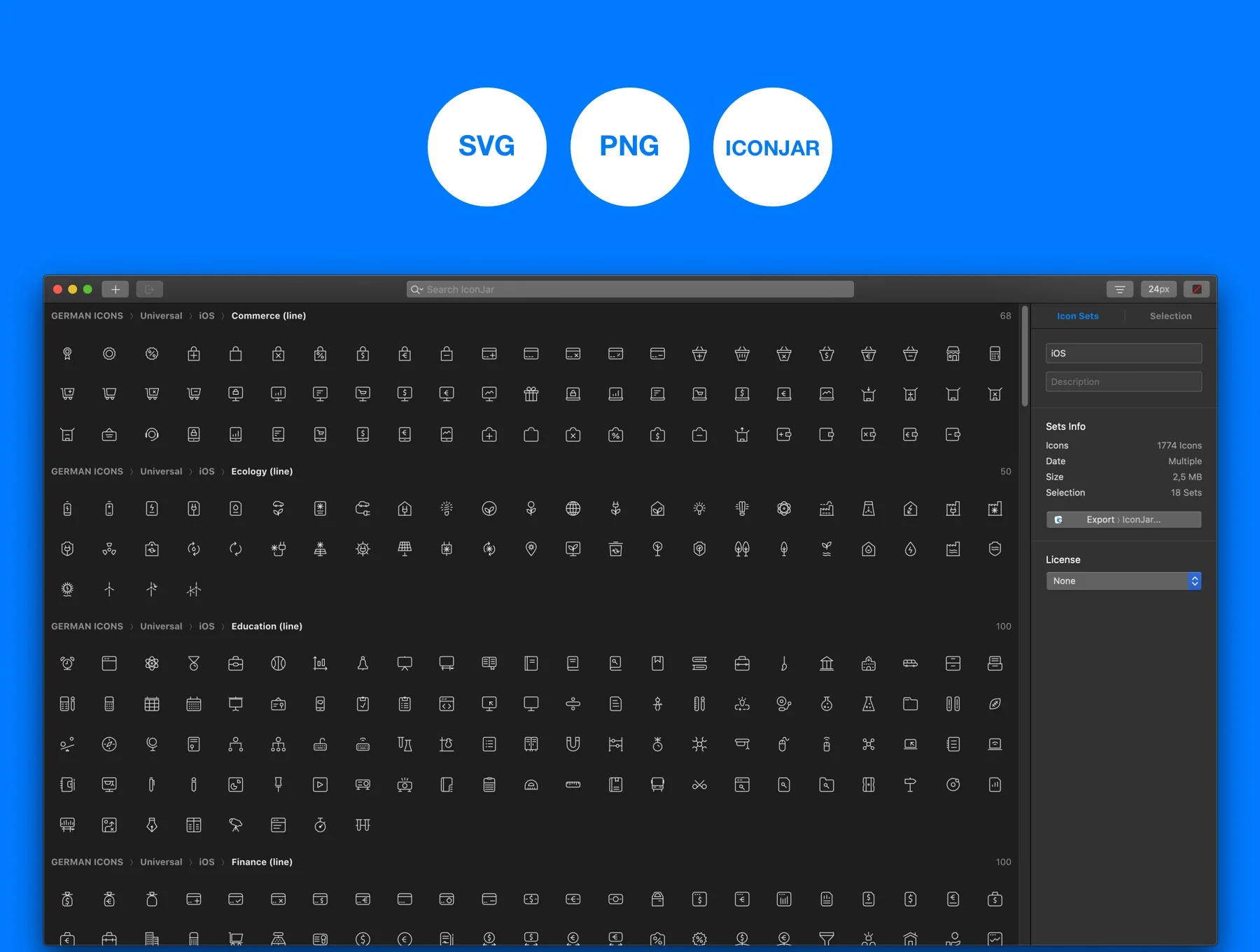 Icon bundle – Made for iOS 7