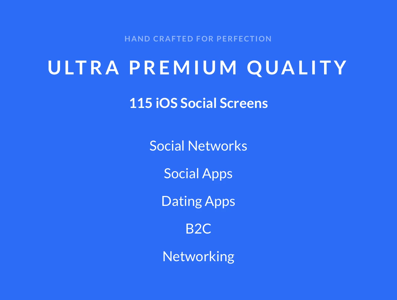 iOS Social Media UI Kit 2