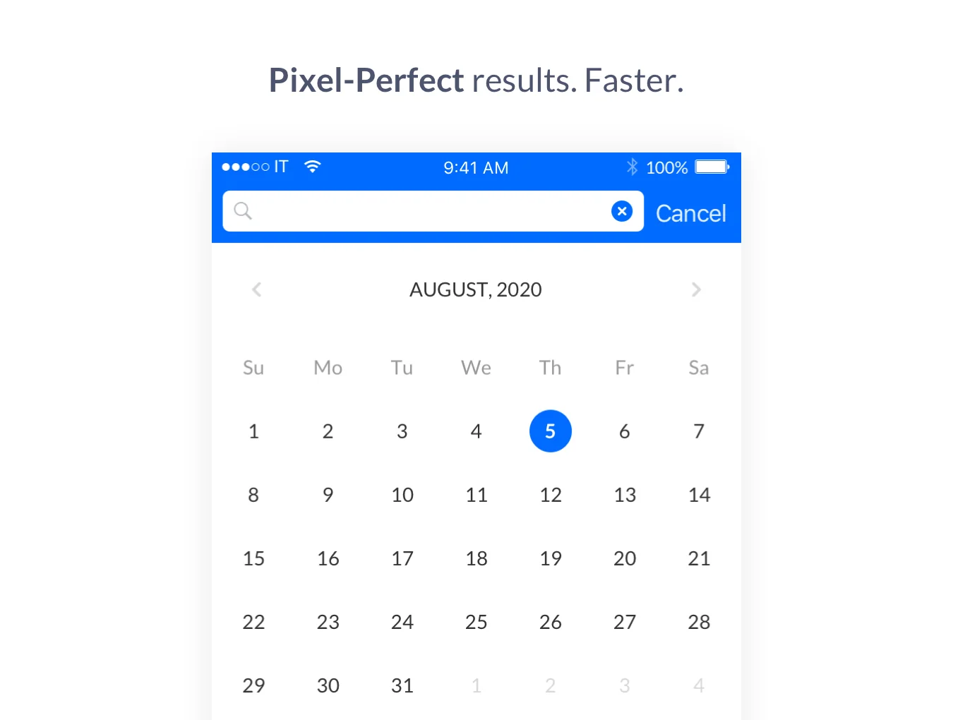 iOS Social Media UI Kit 6
