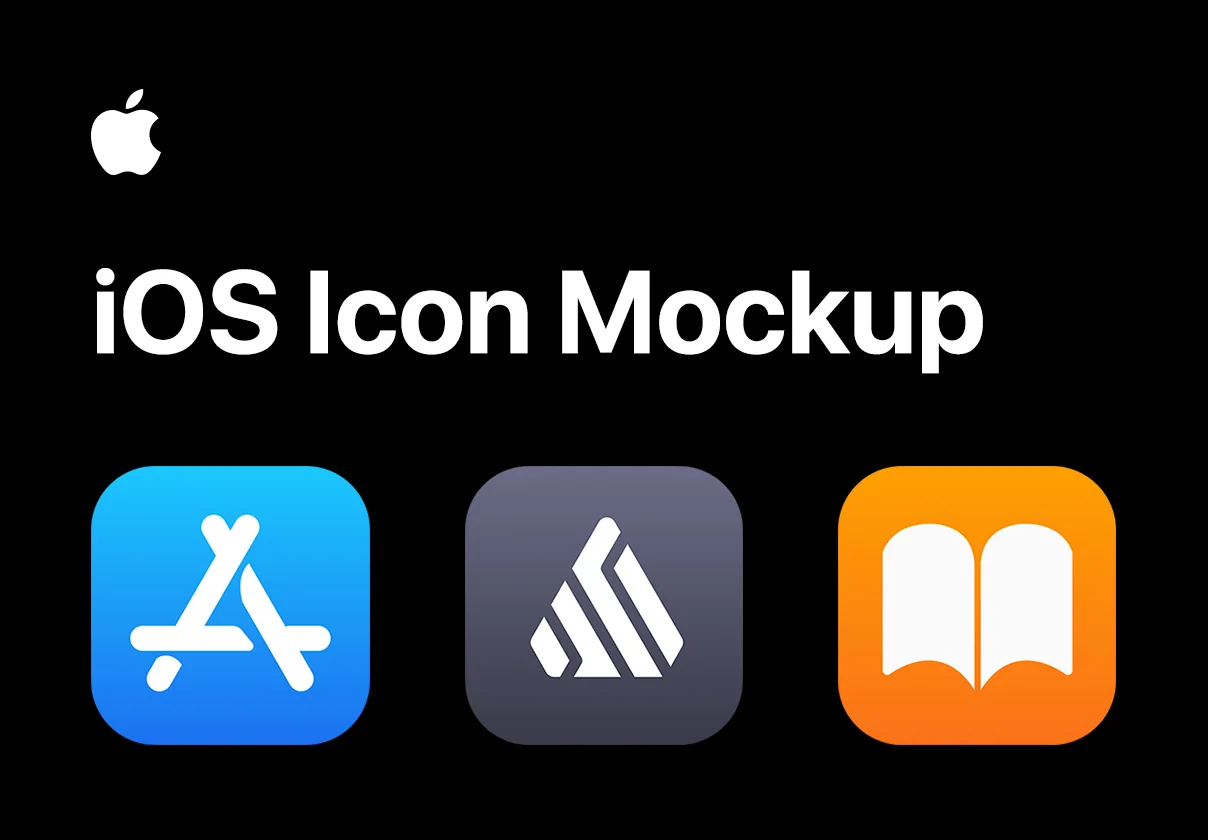 iOS Template Icon Mockup