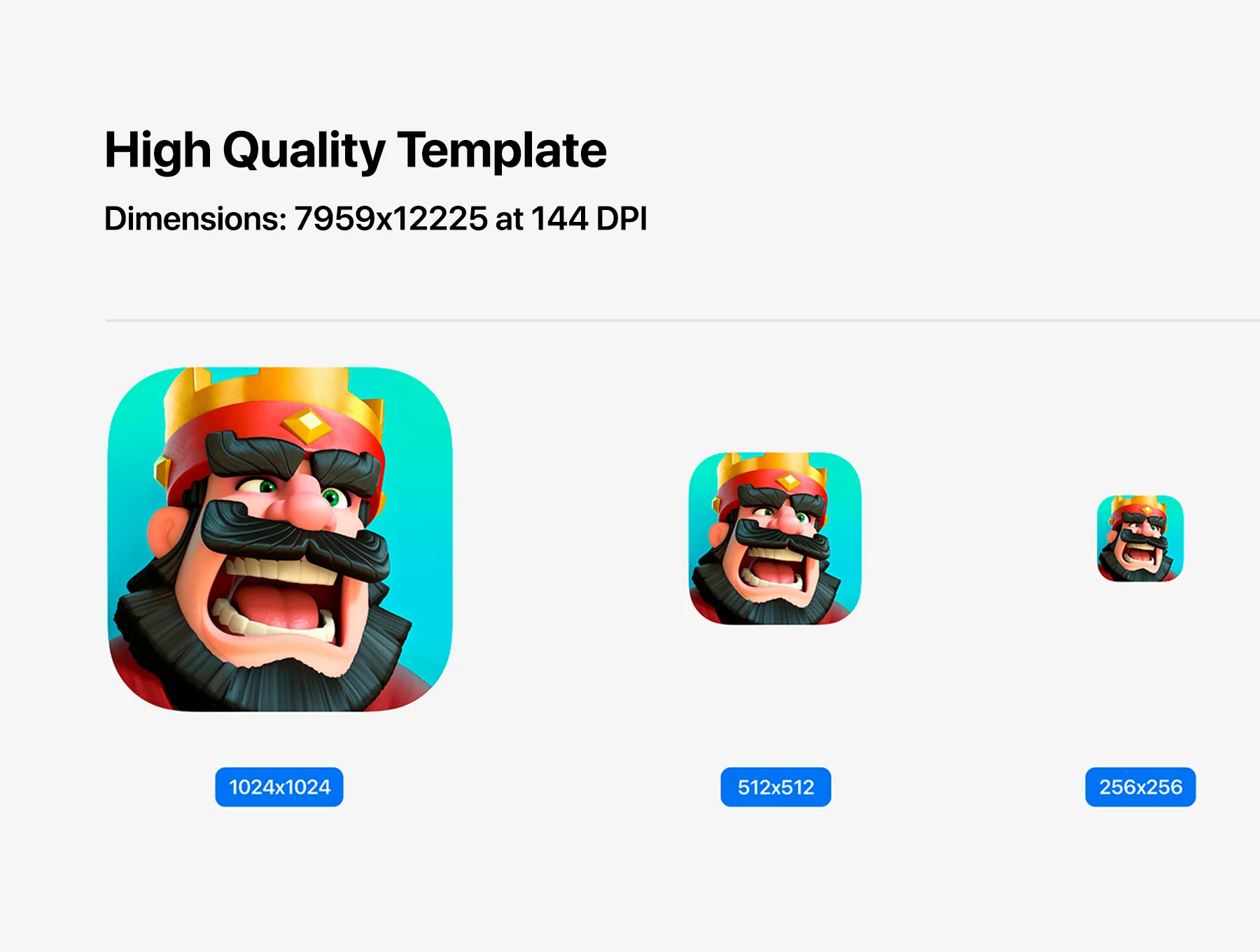 iOS Template Icon Mockup 3