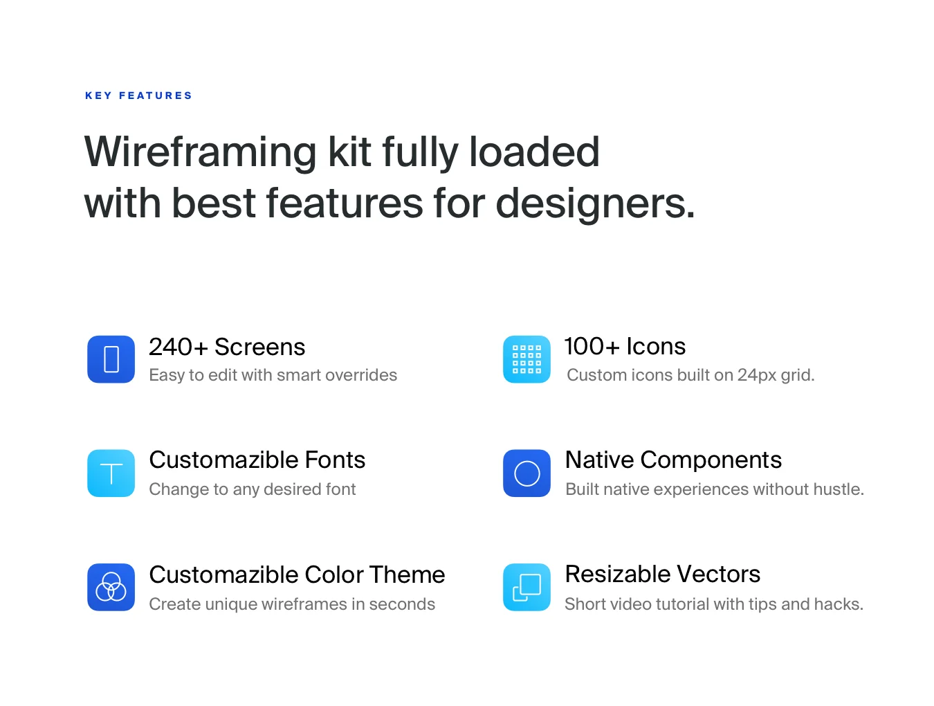 iOS Wireframing Kit 4