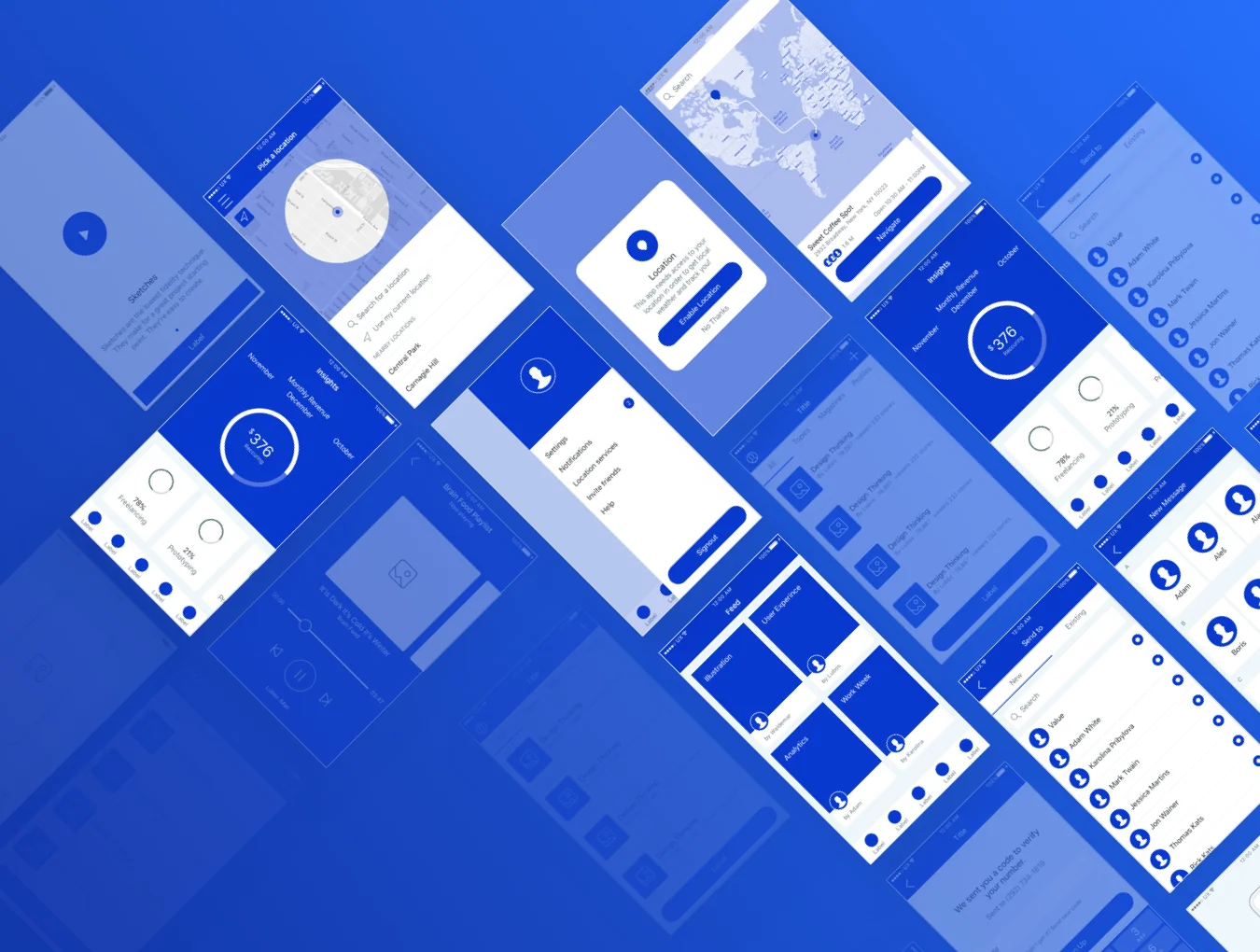 iOS Wireframing Kit 7