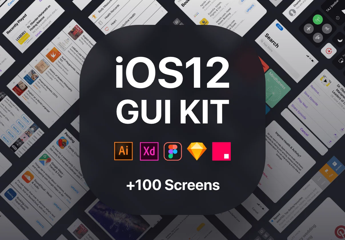 iOS12 GUI KIT