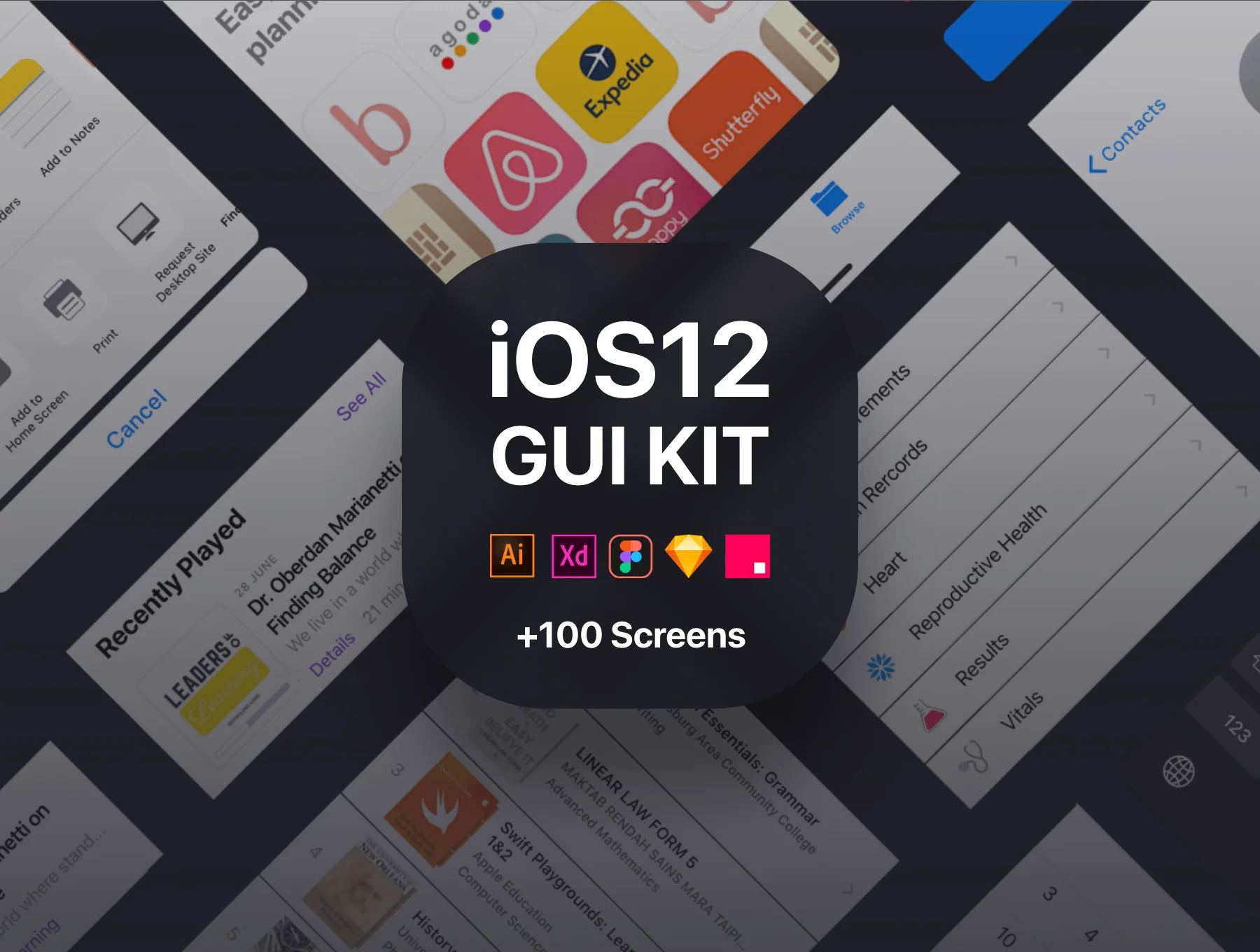 iOS12 GUI KIT