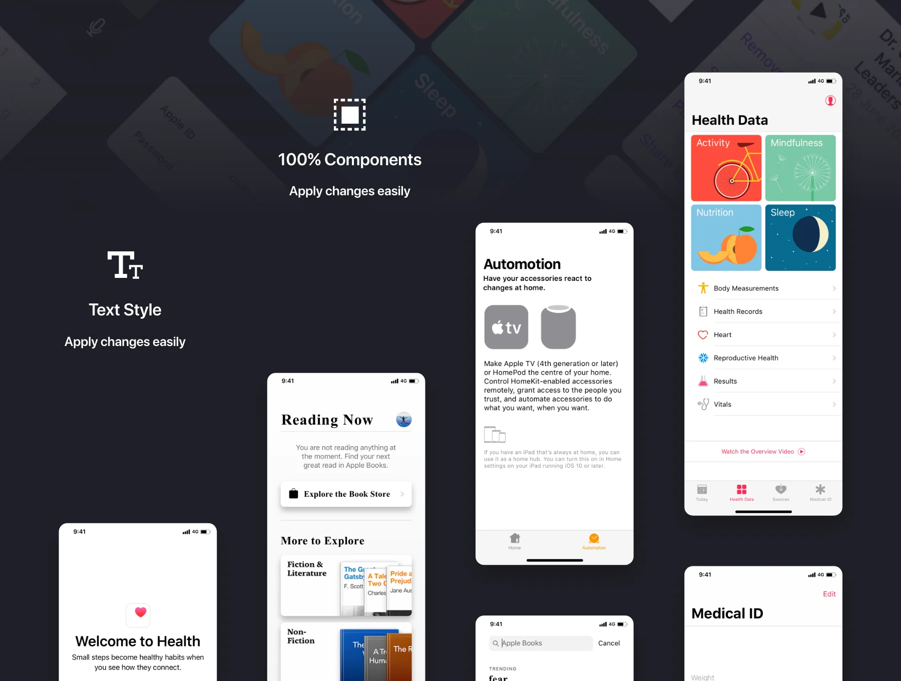 iOS12 GUI KIT 4