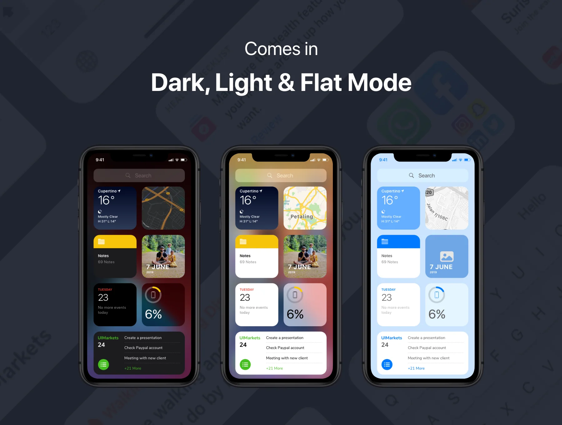 iOS14 GUI KIT 3