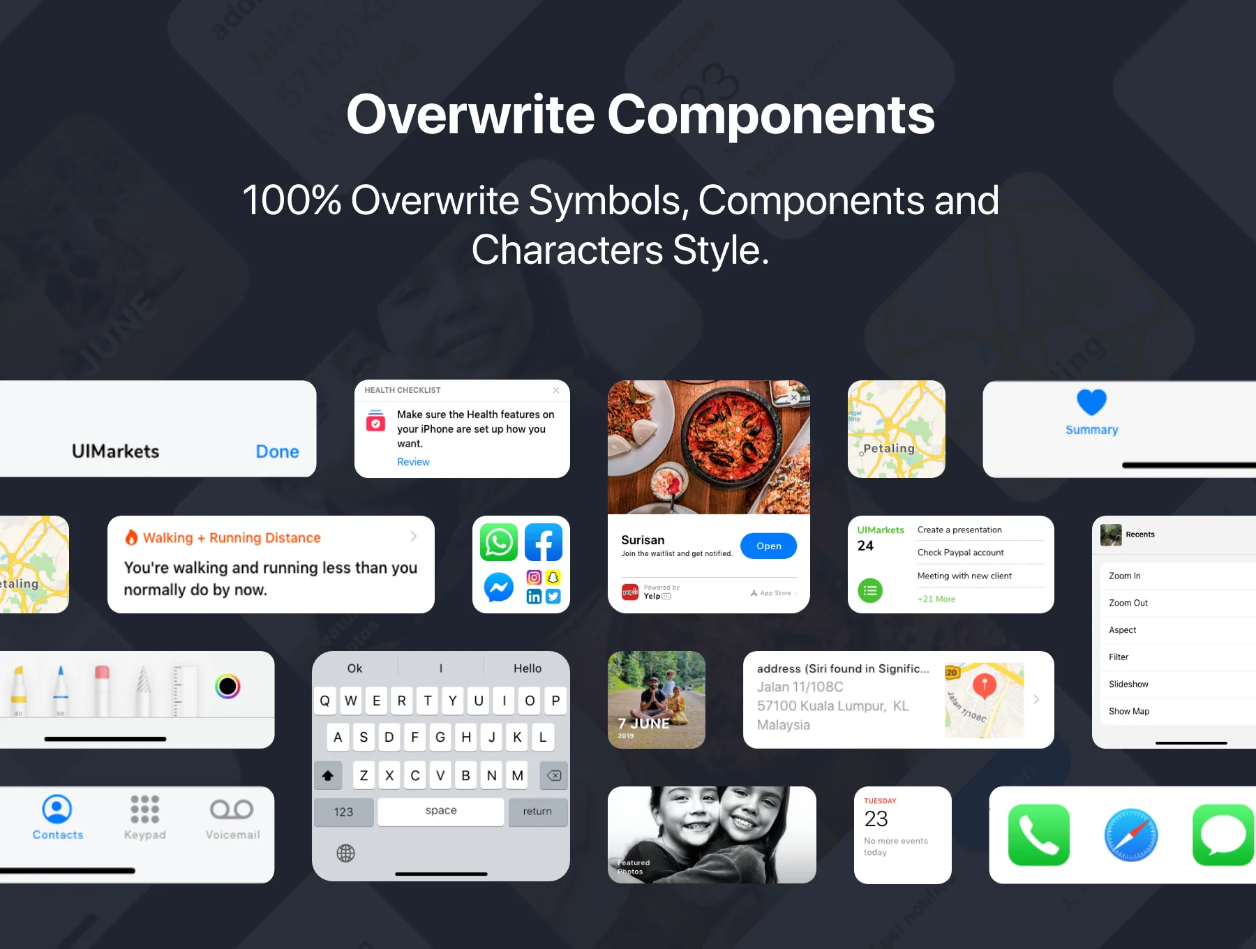 iOS14 GUI KIT 4