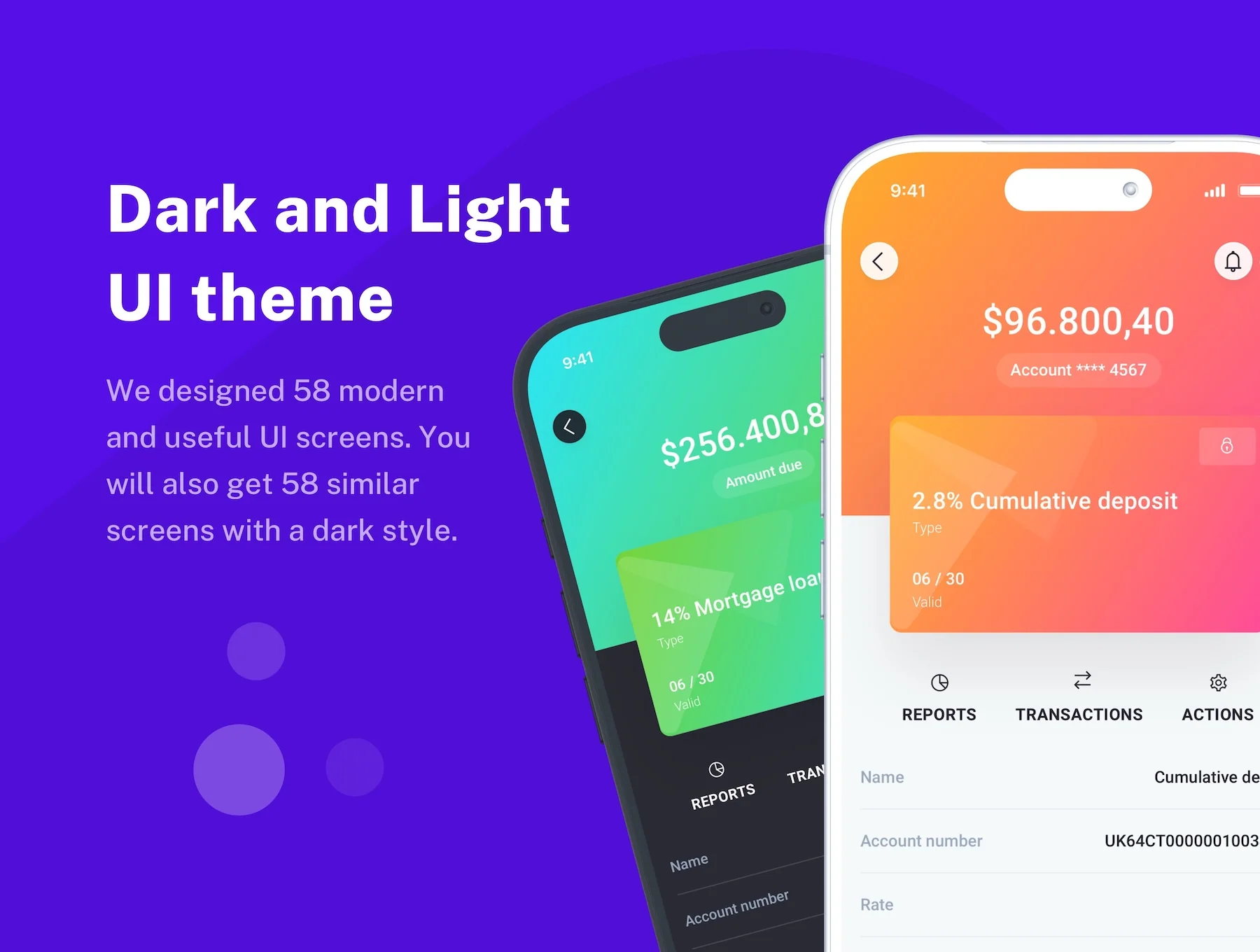 IOWallet Mobile FinTech UI Kit 8