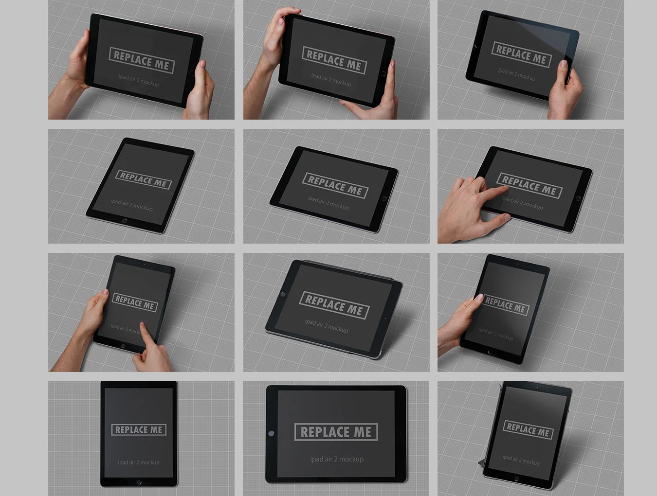 iPad Air Studio Mockups 5