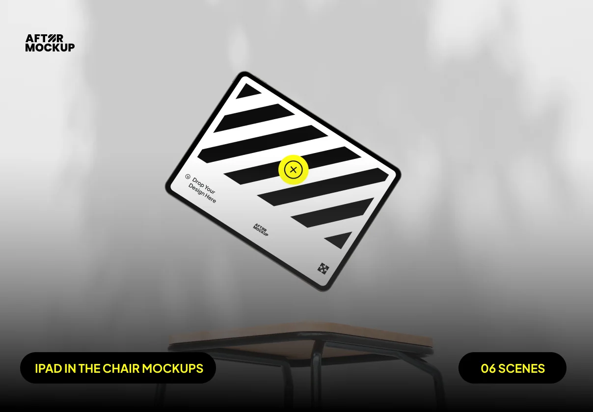 iPad in The Chair Mockups