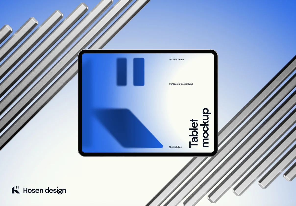 Tablet Mockup — Metal Scene