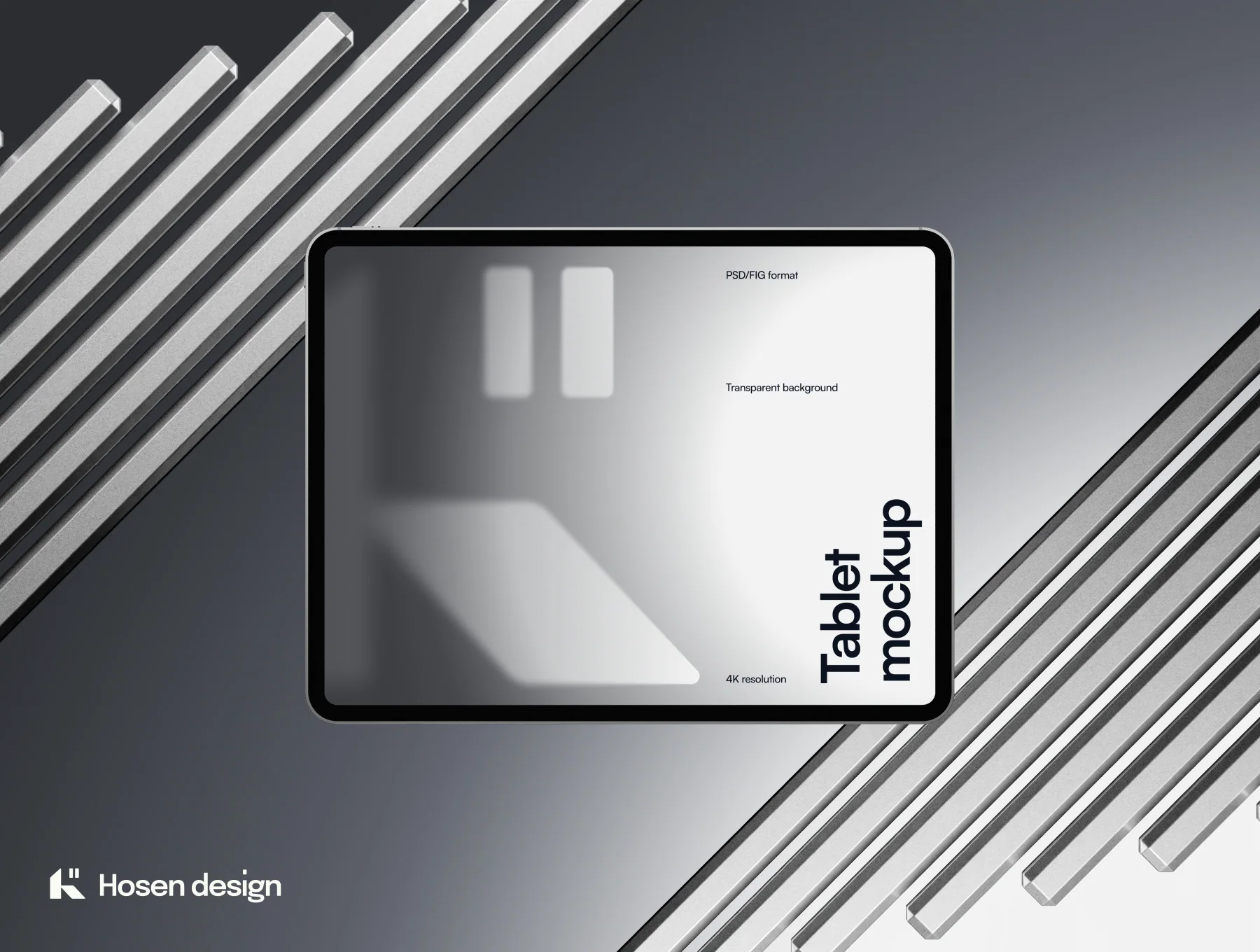 Tablet Mockup — Metal Scene