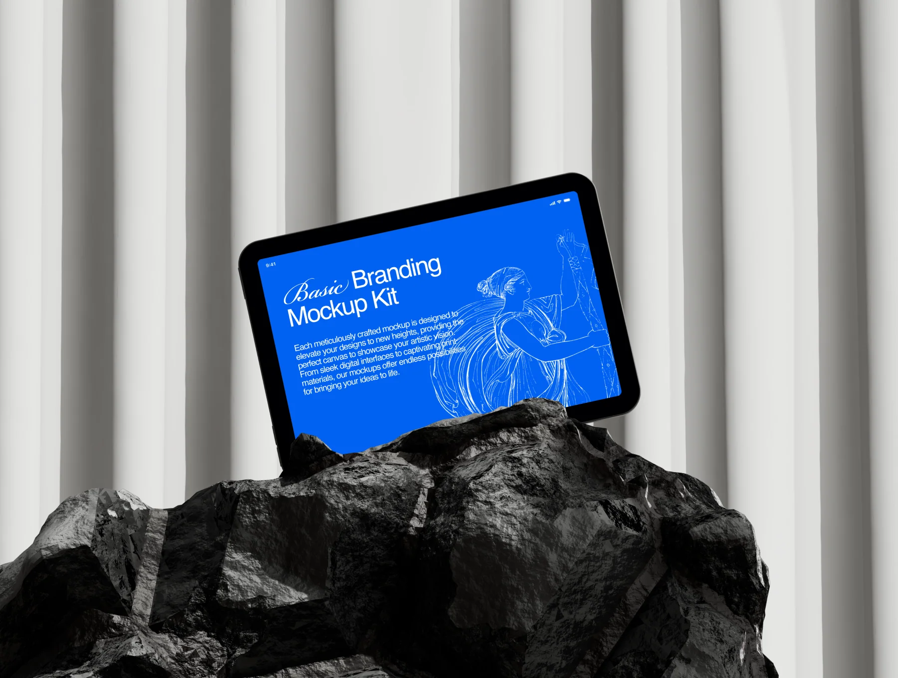 iPad Mockups - Basic Branding Mockup Kit 5