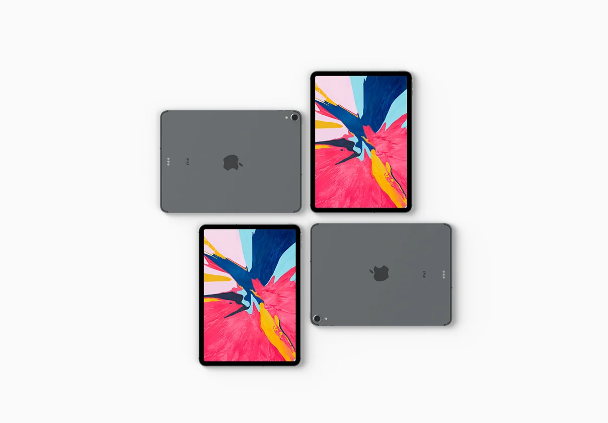 iPad Pro 2018 Mockups