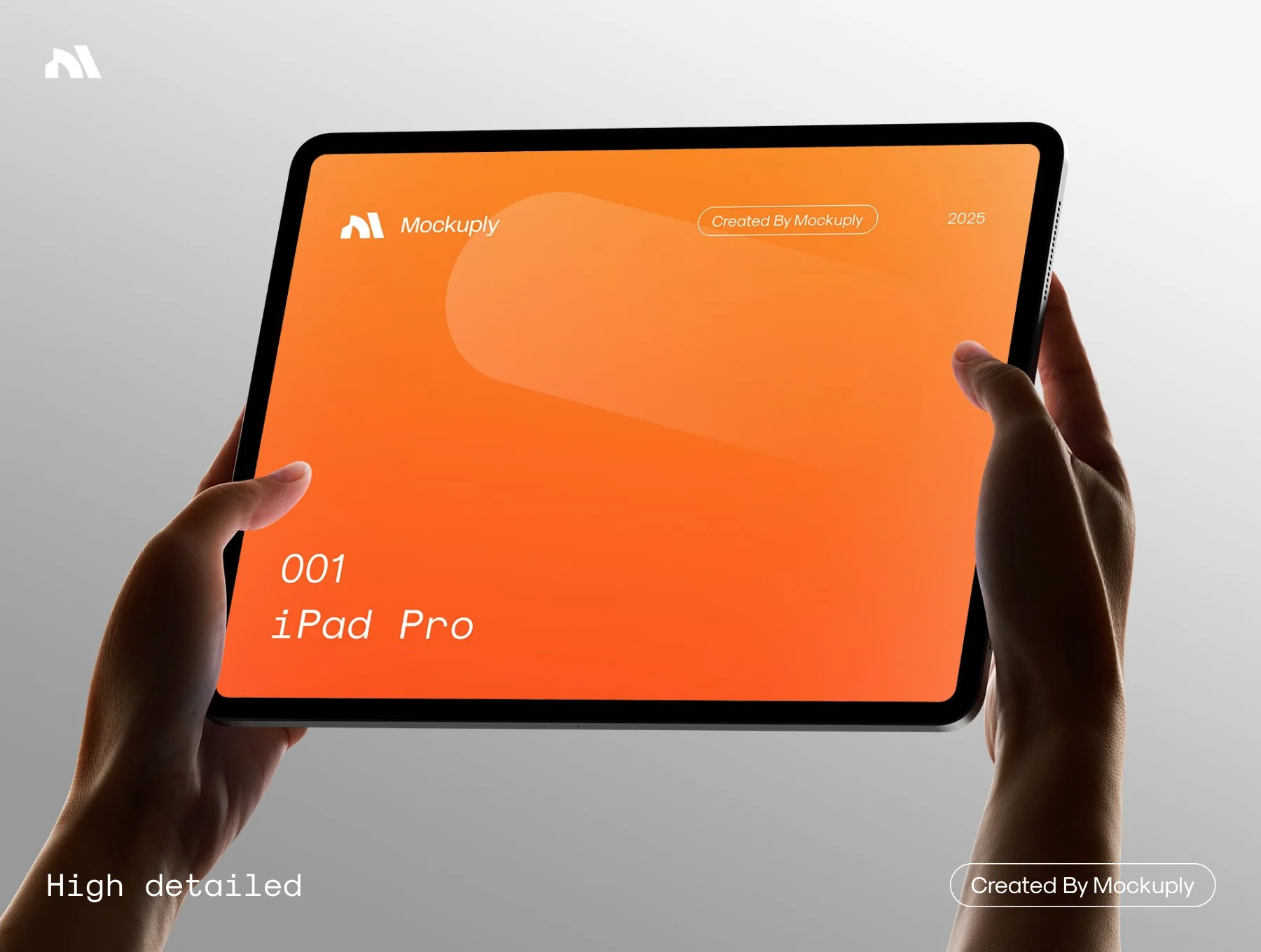 iPad Pro in hand 2