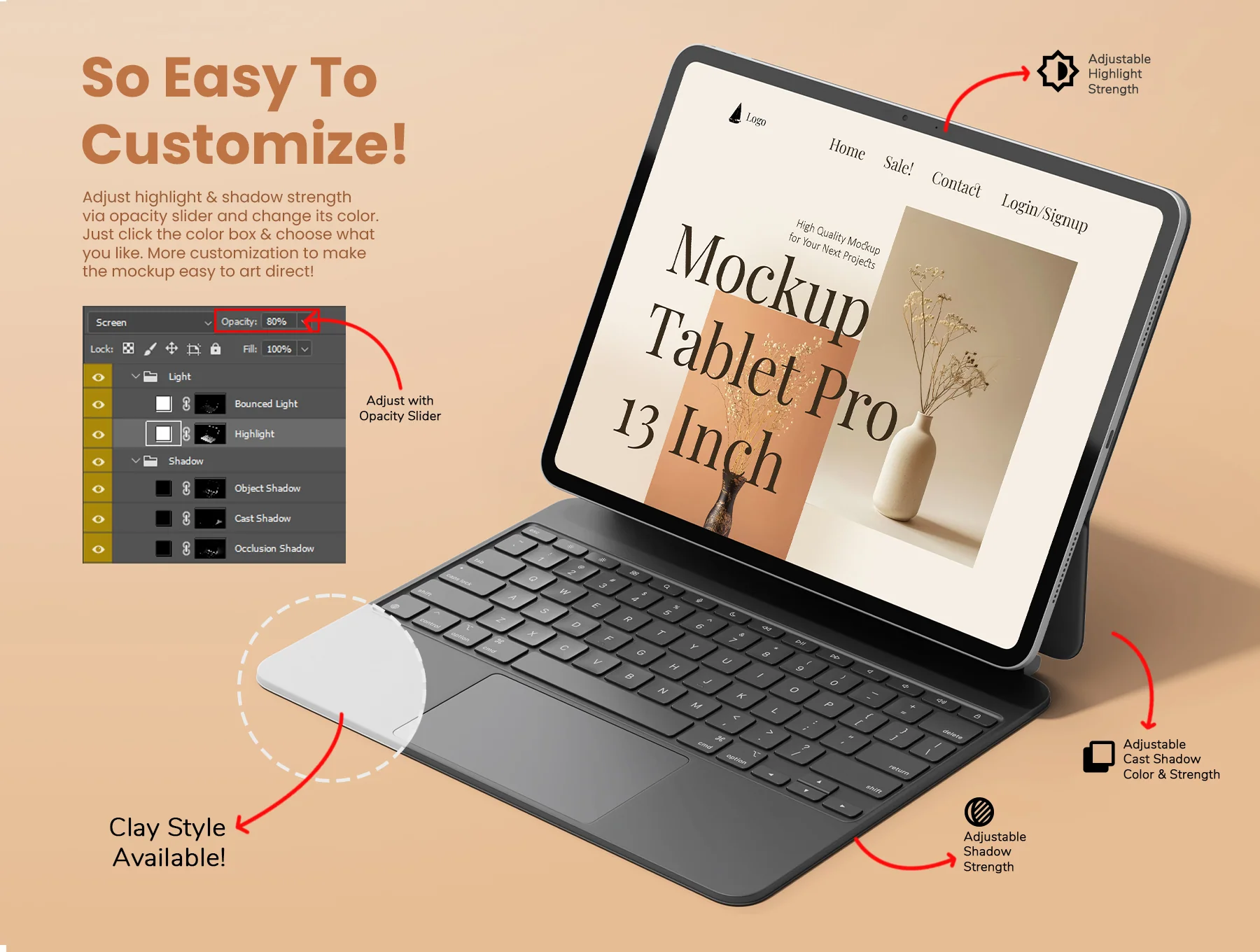 iPad Pro M4 13 Inch Display + Keyboard Pack 4