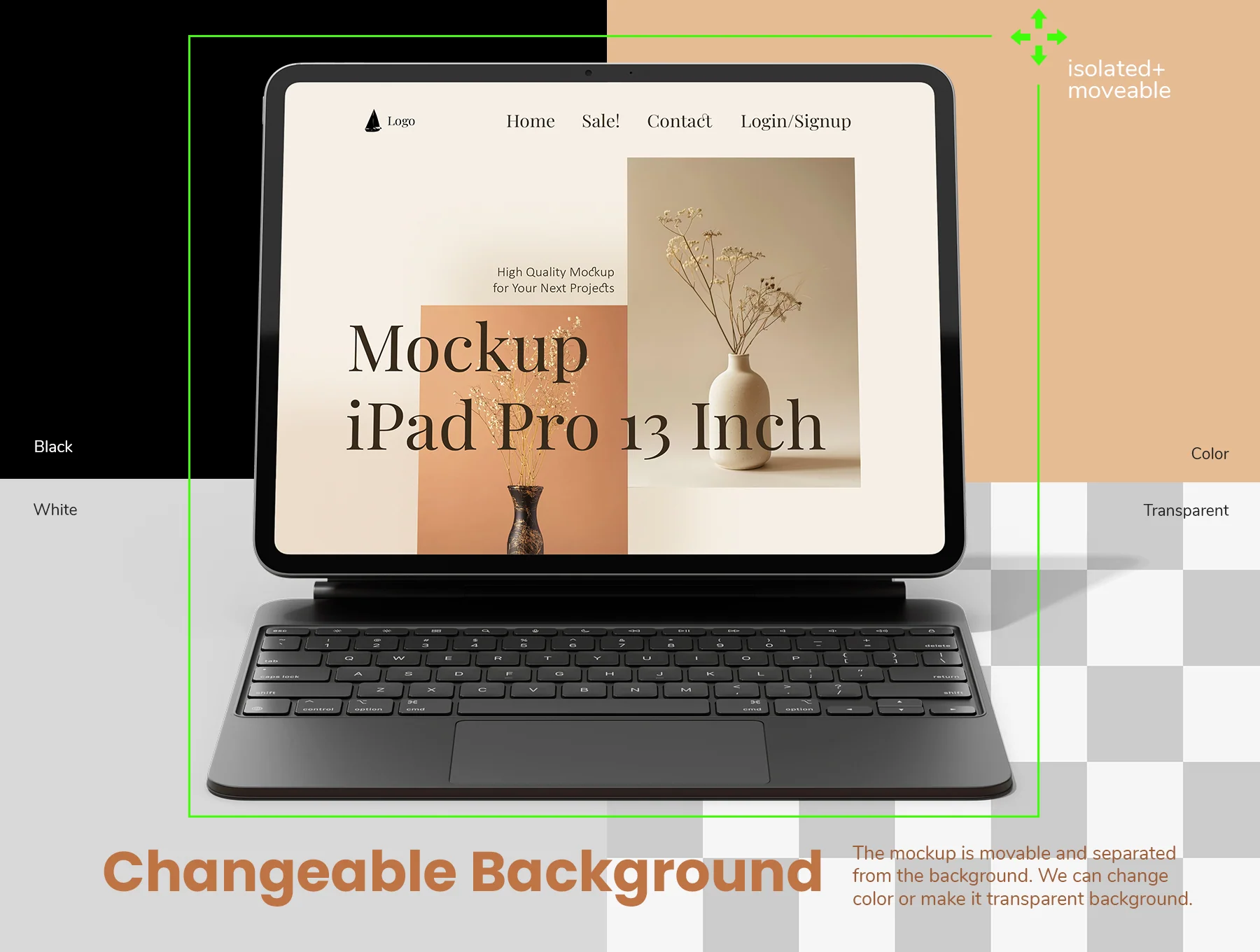 iPad Pro M4 13 Inch Display + Keyboard Pack 5