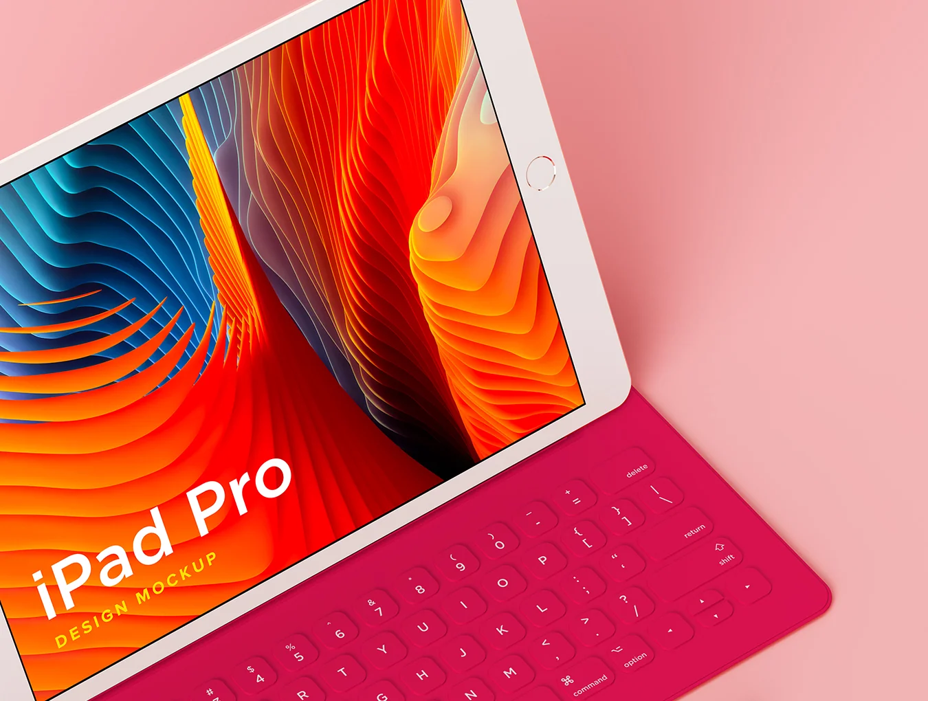 iPad Pro UI Mockup 2