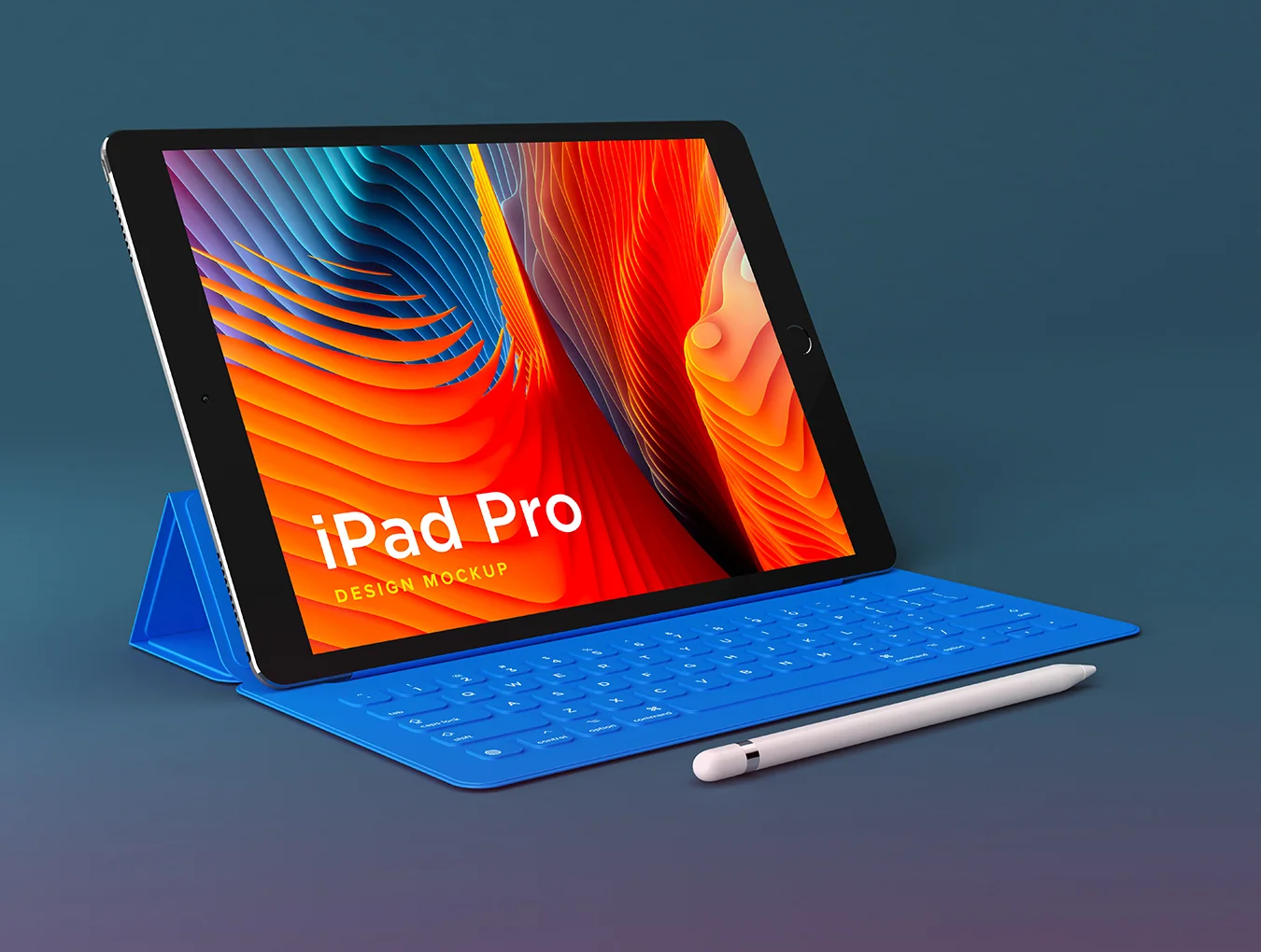 iPad Pro UI Mockup 3