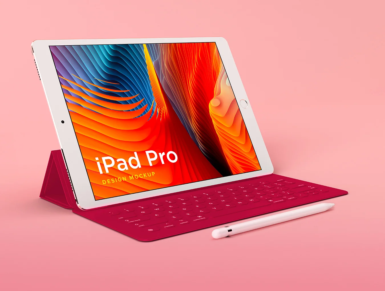 iPad Pro UI Mockup 4