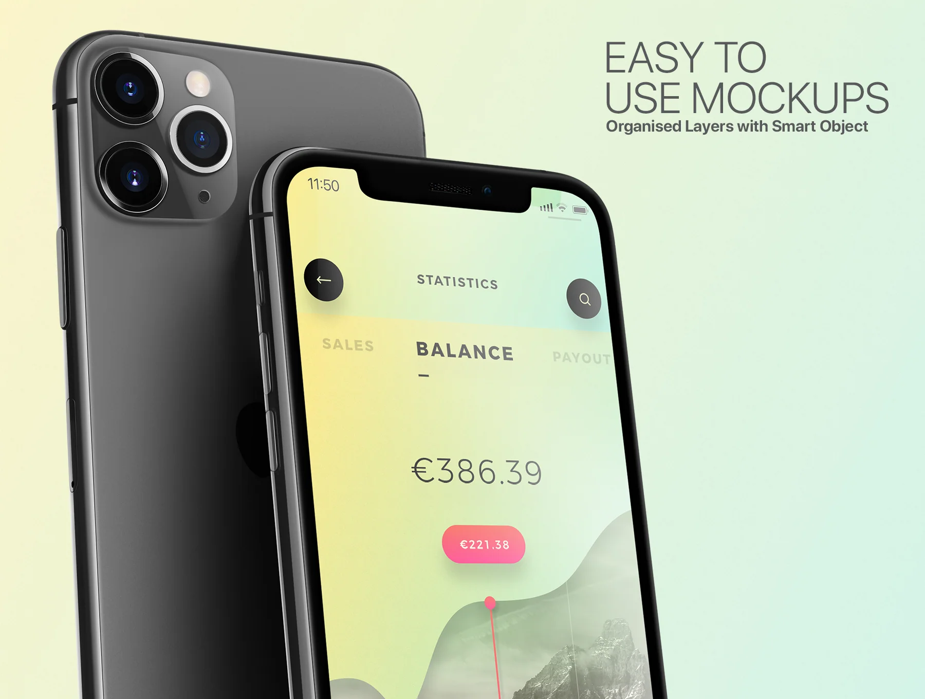iPhone 11 Pro Display Mockups 3